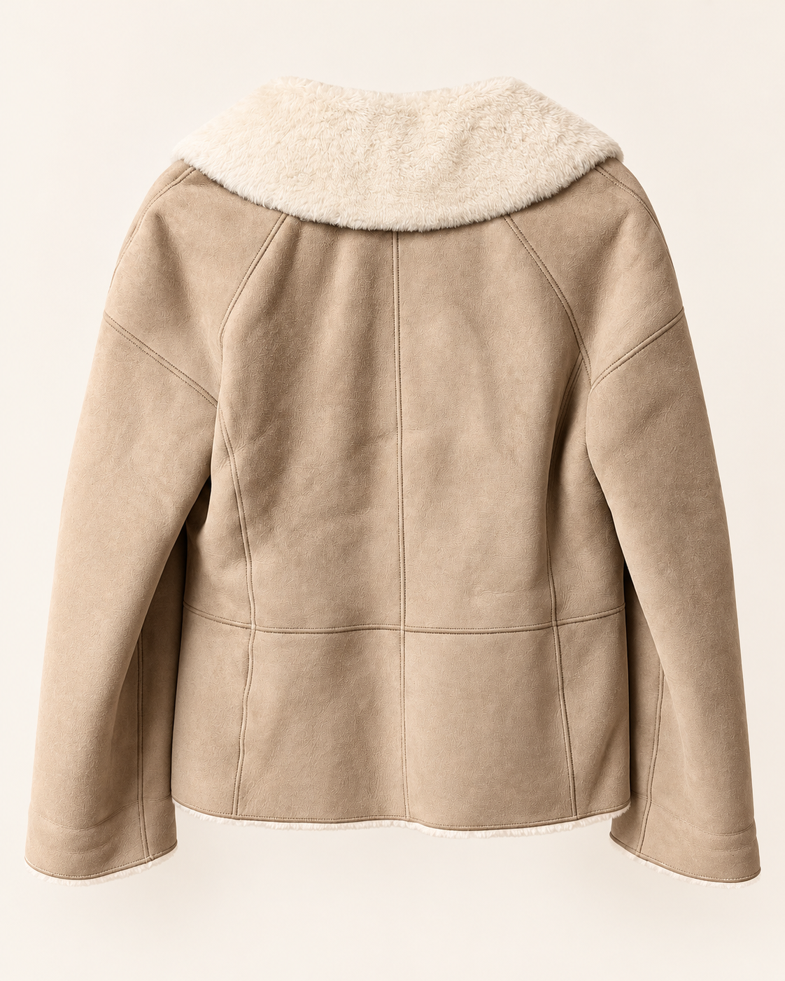 LOEWE Veste peau lainée