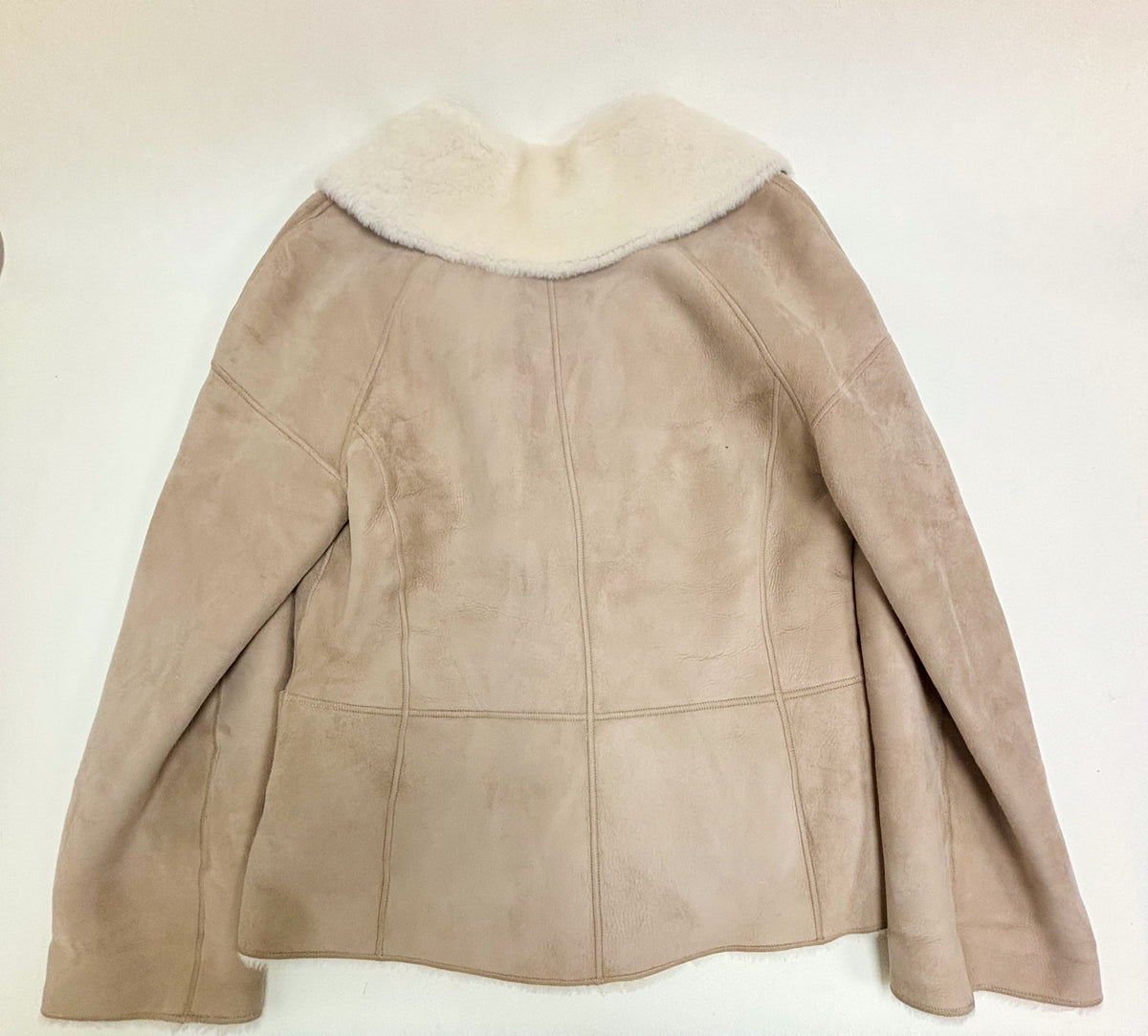 LOEWE Veste peau lainée