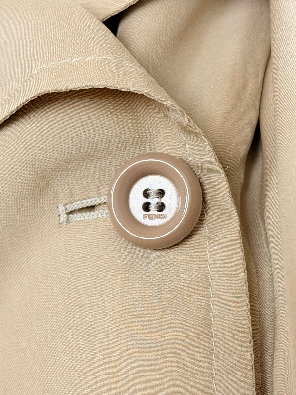FENDI Robe Trench en Soie