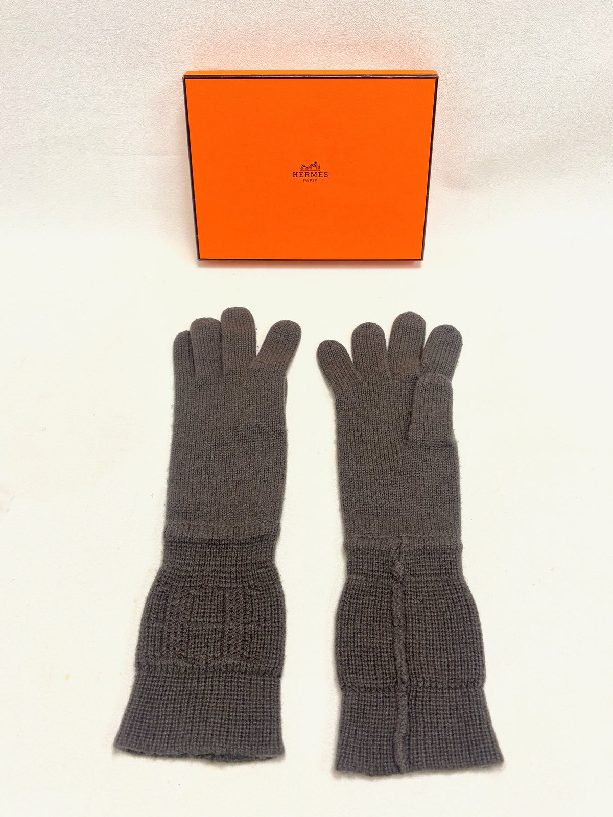 HERMÈS Gants en cachemire