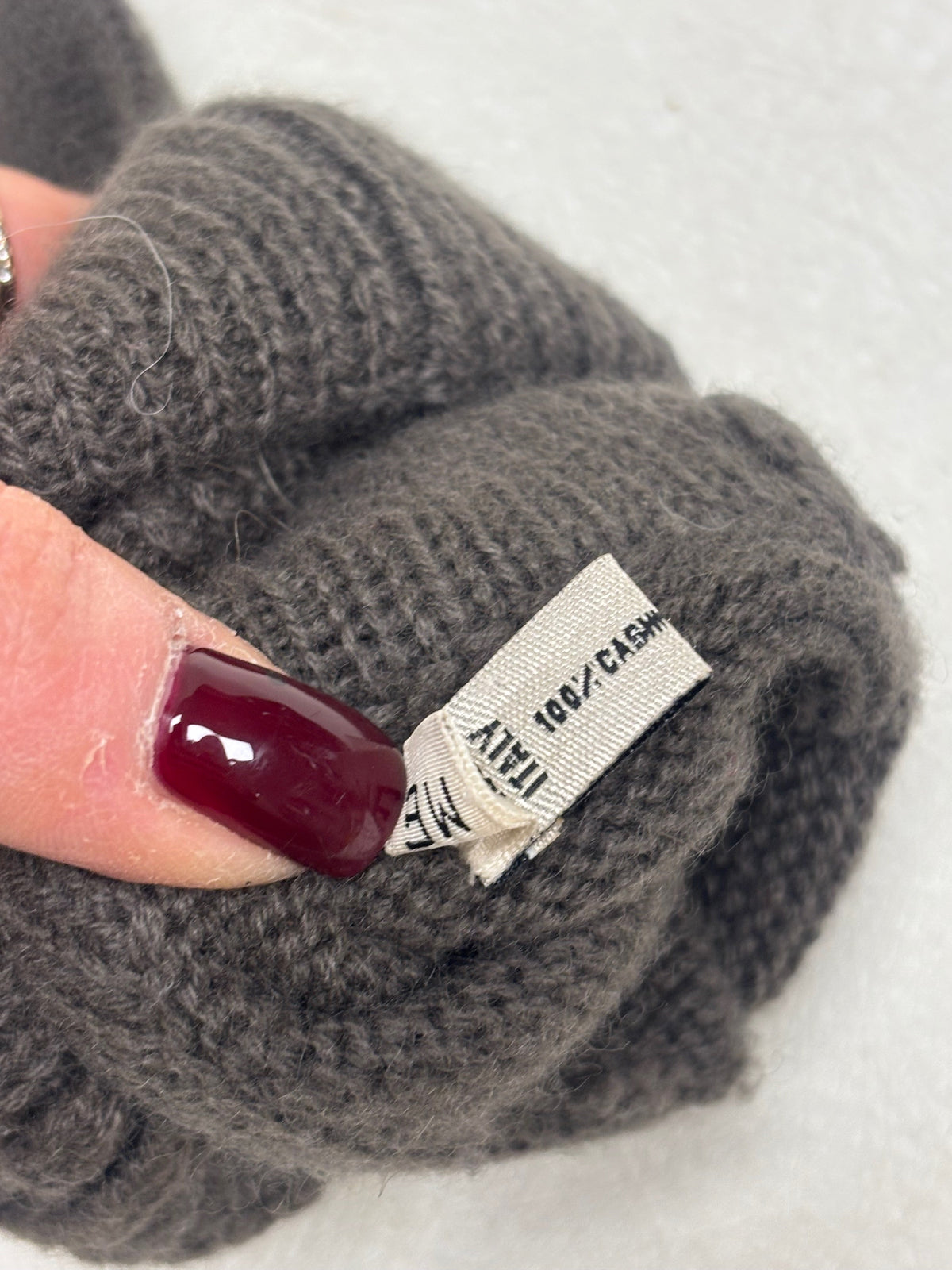 HERMÈS Gants en cachemire