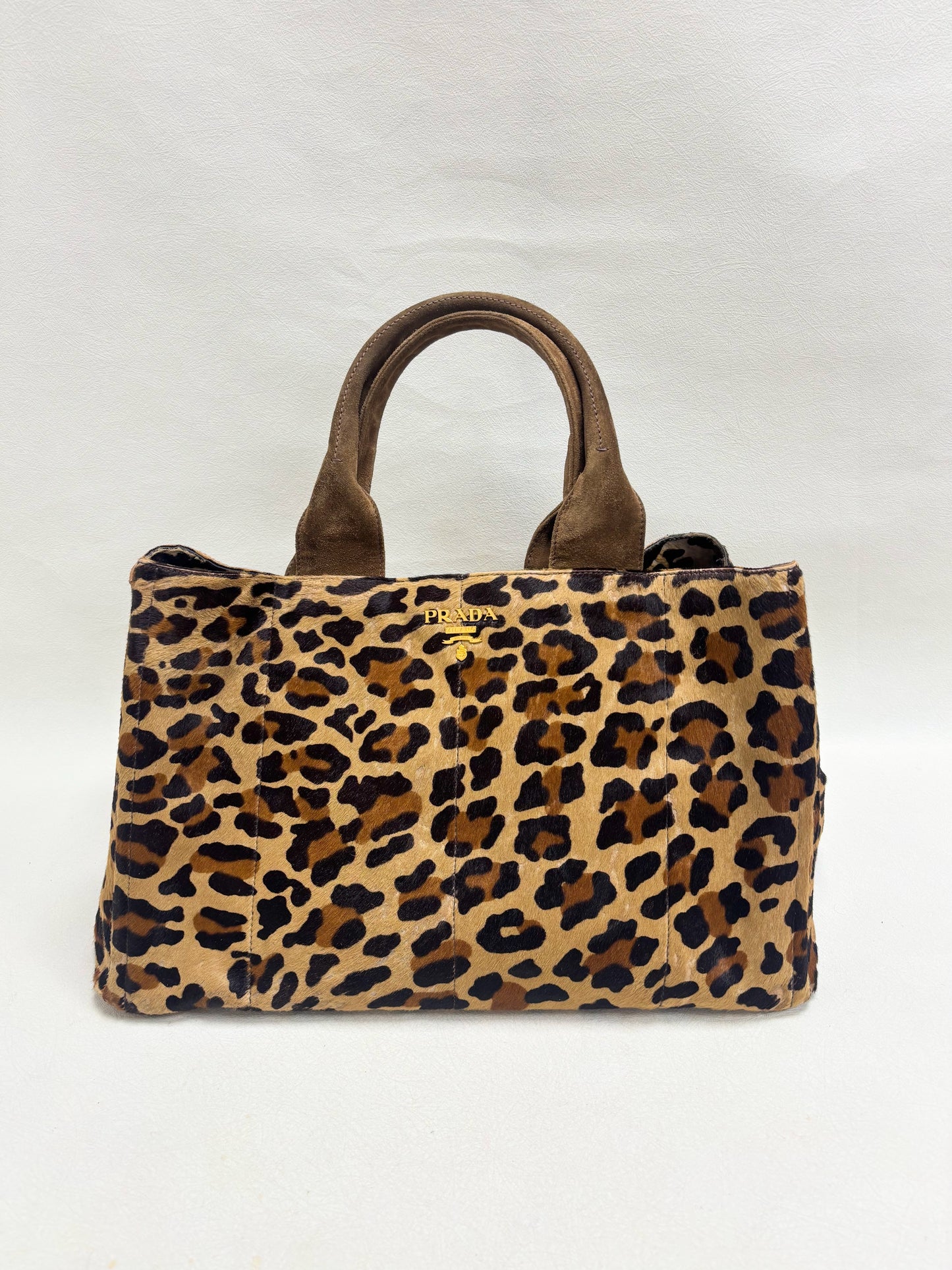 PRADA Sac Cabas Léopard