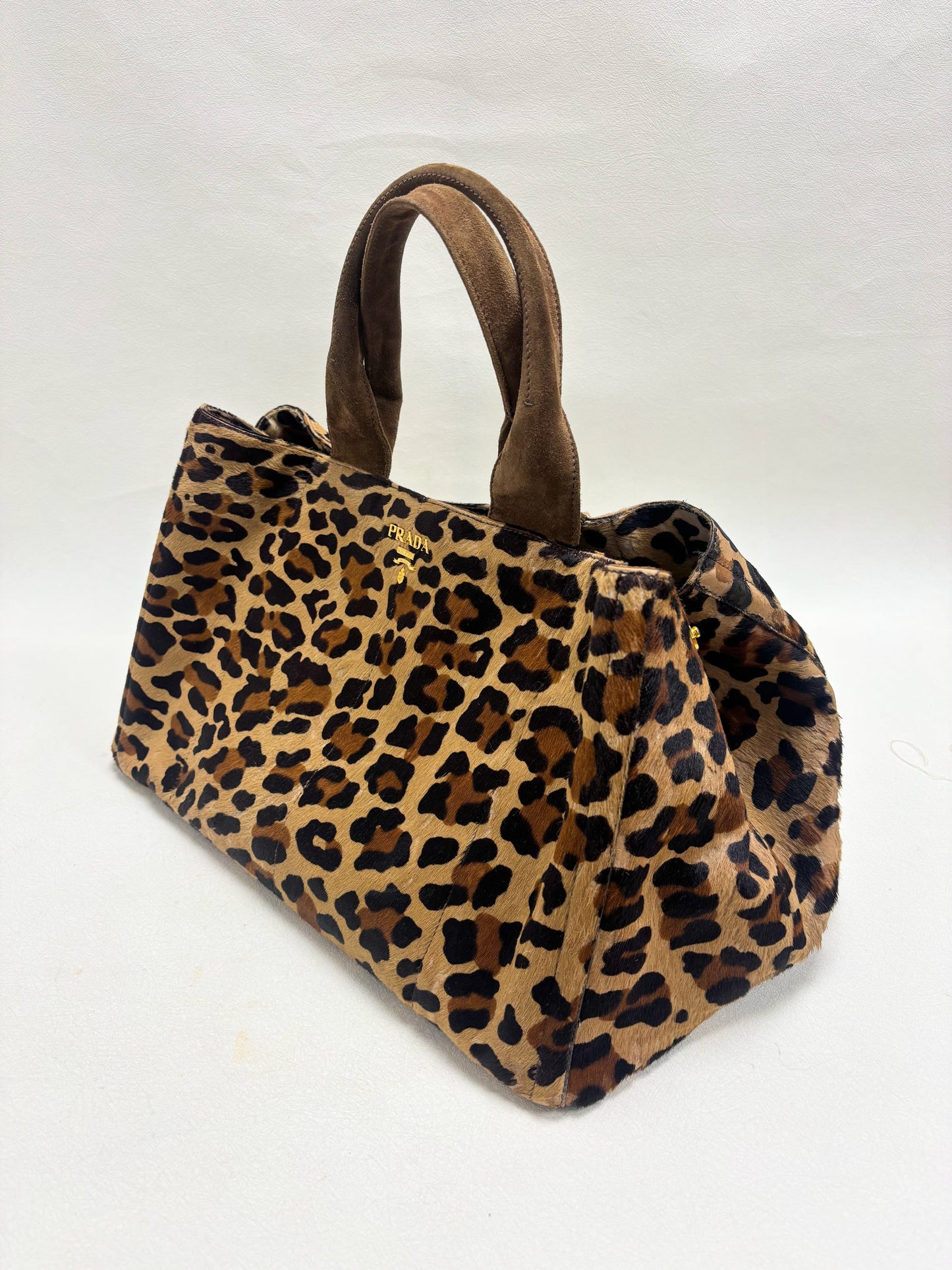 PRADA Sac Cabas Léopard