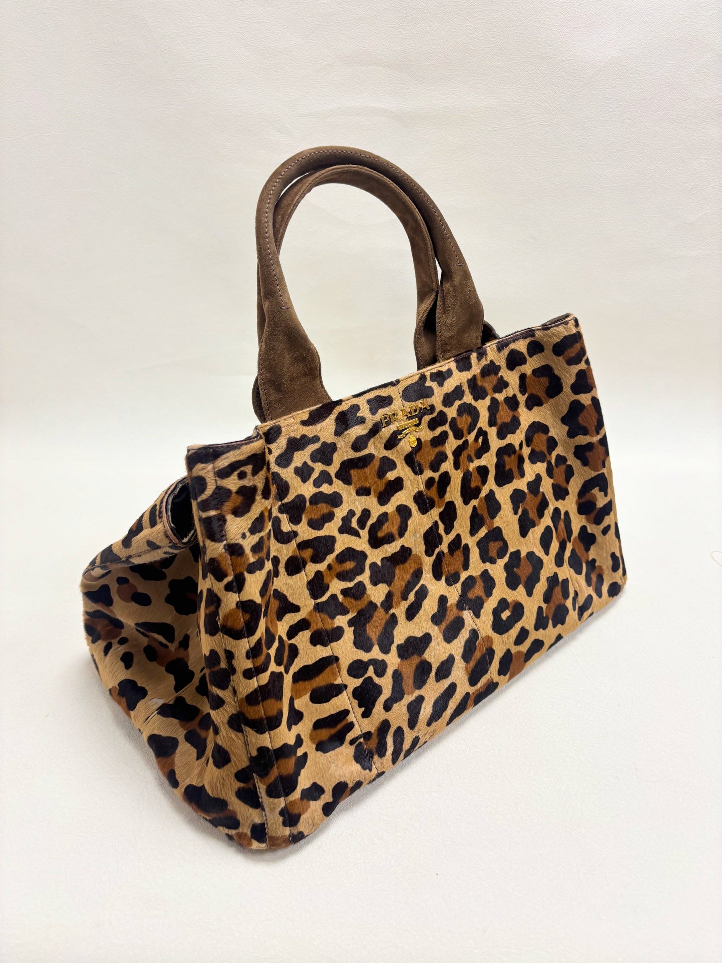 PRADA Sac Cabas Léopard