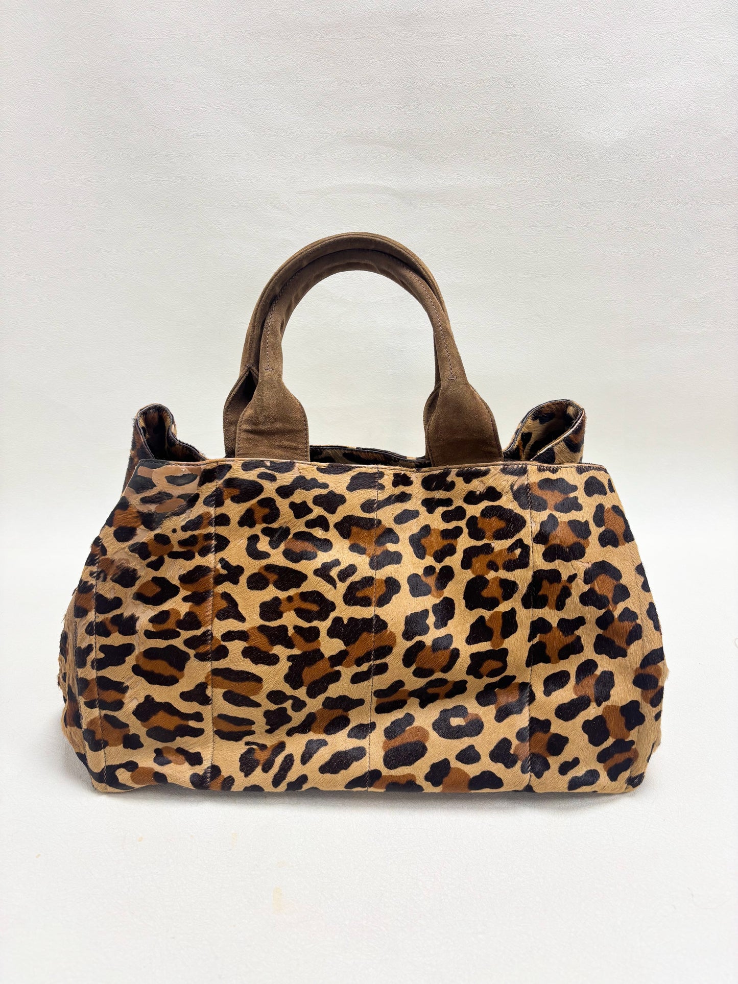 PRADA Sac Cabas Léopard