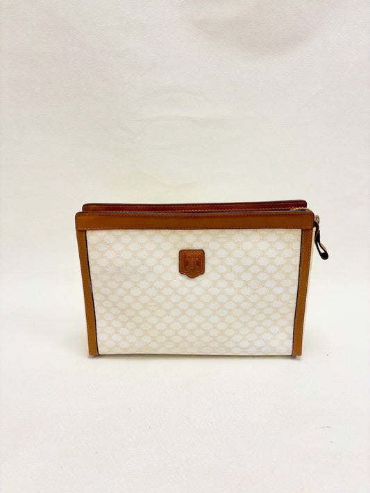 CÉLINE Leather clutch