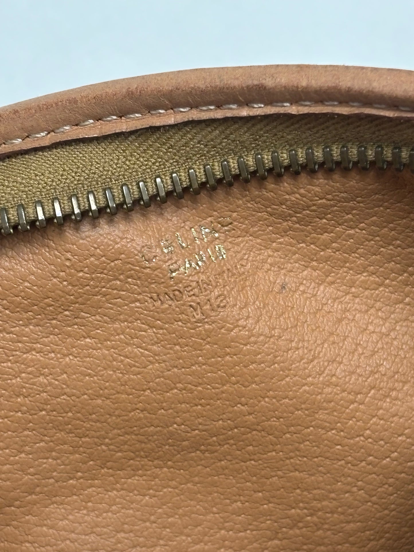 CÉLINE Pochette in pelle