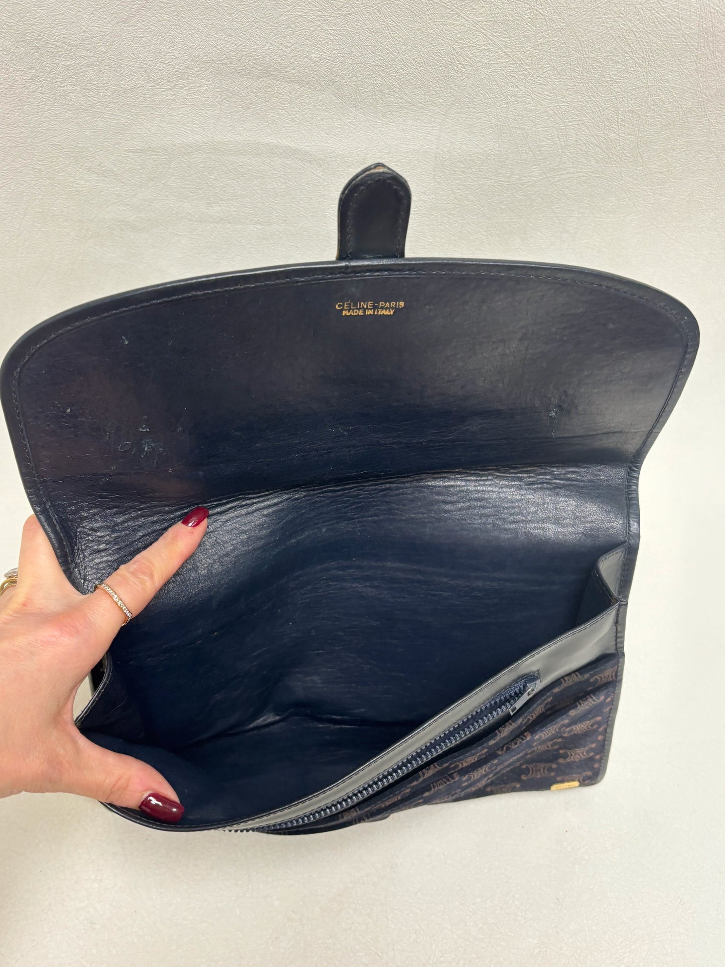 Pochette monogramma CÉLINE