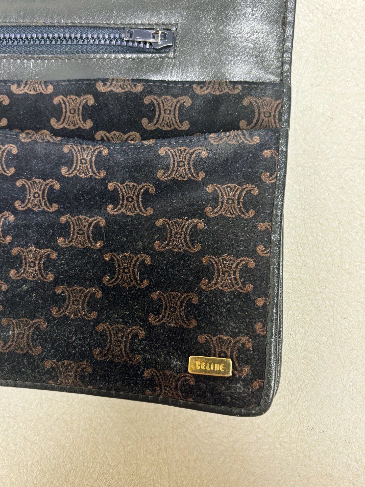 Pochette monogramma CÉLINE