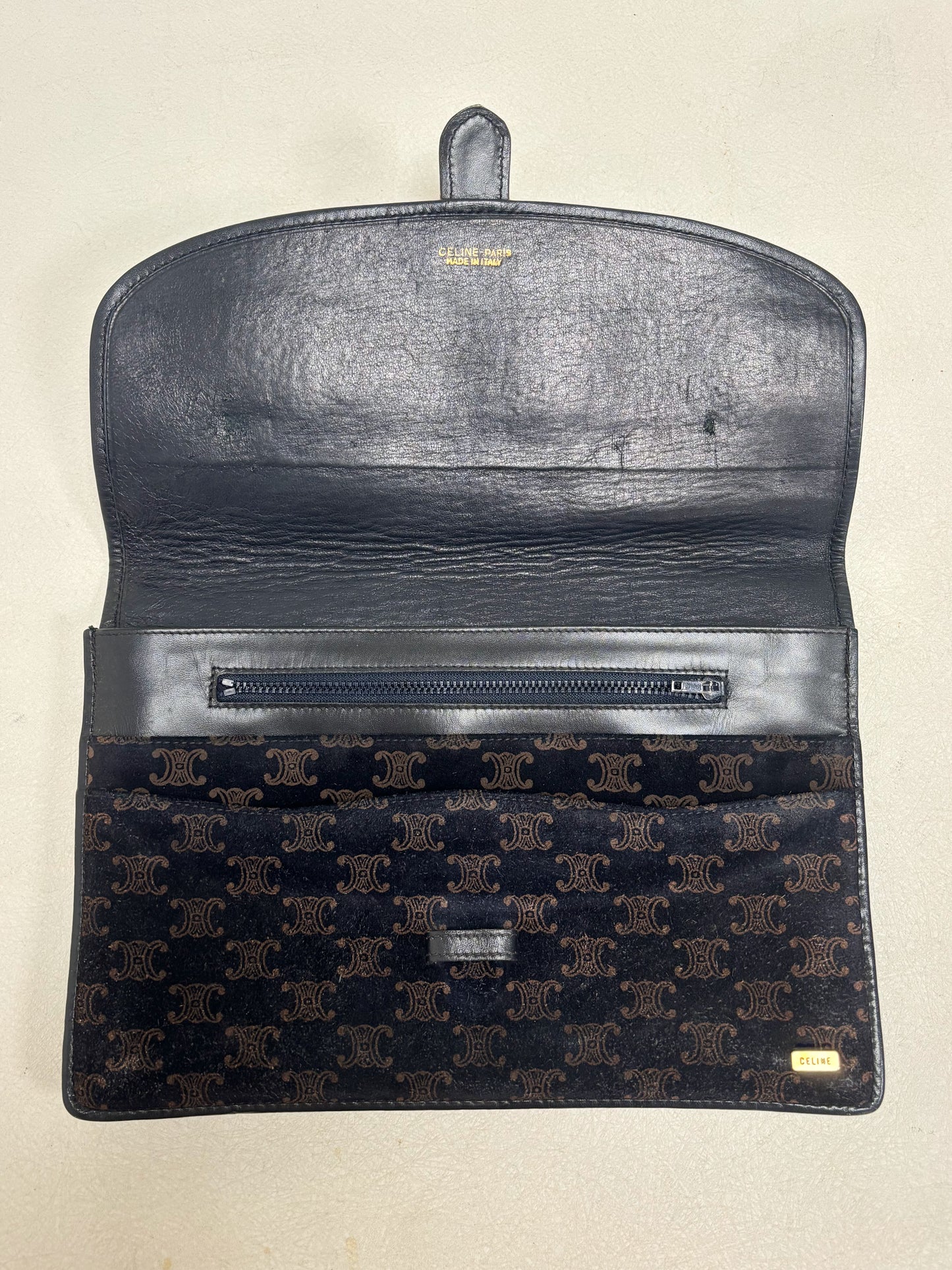 Pochette monogramma CÉLINE