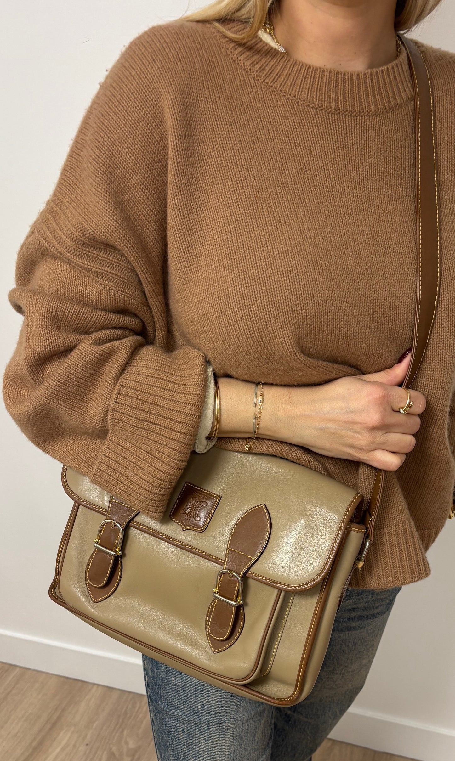 CÉLINE Sac Messenger Triomphe