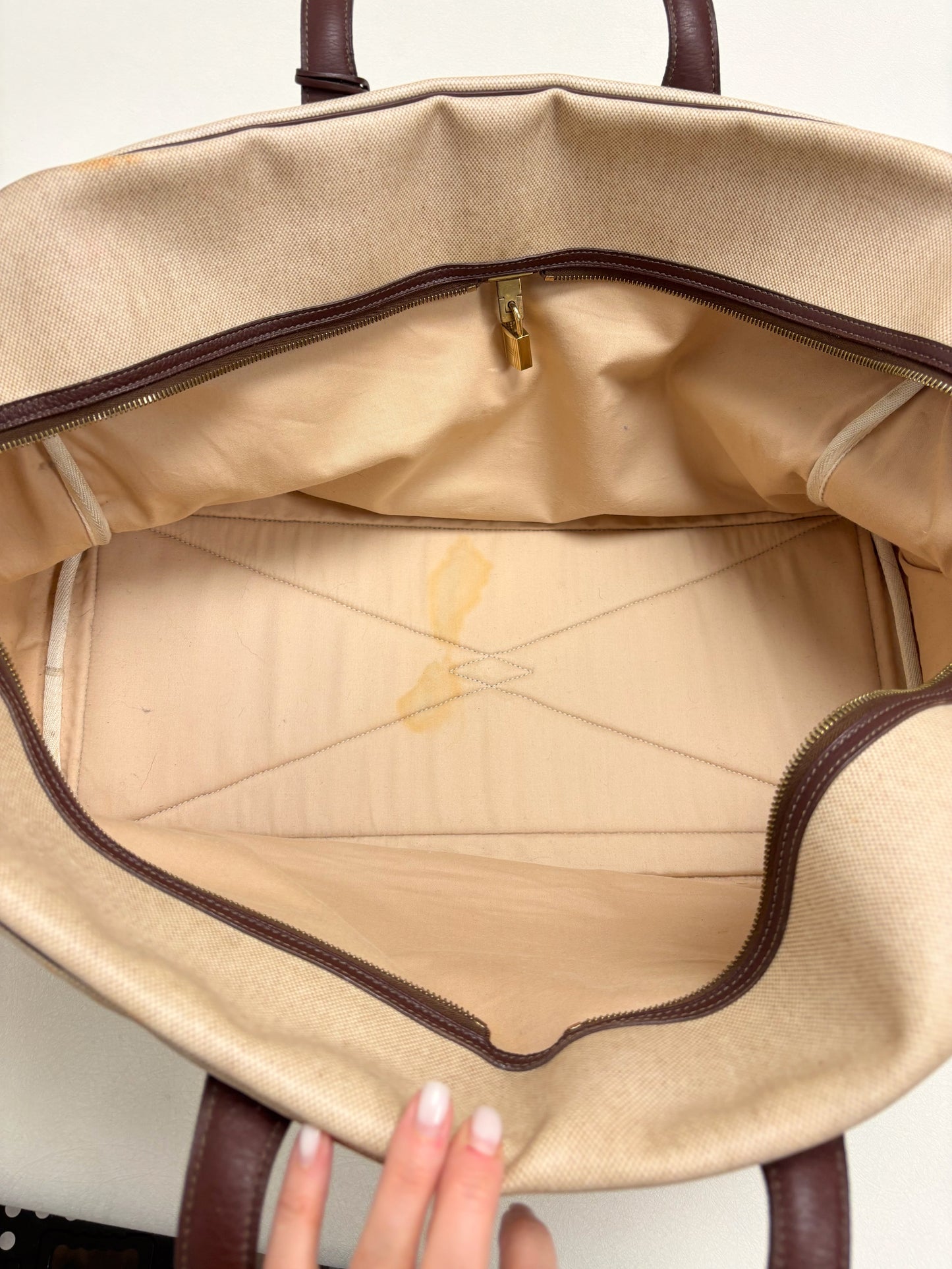 HERMÈS Sac de voyage Victoria 50