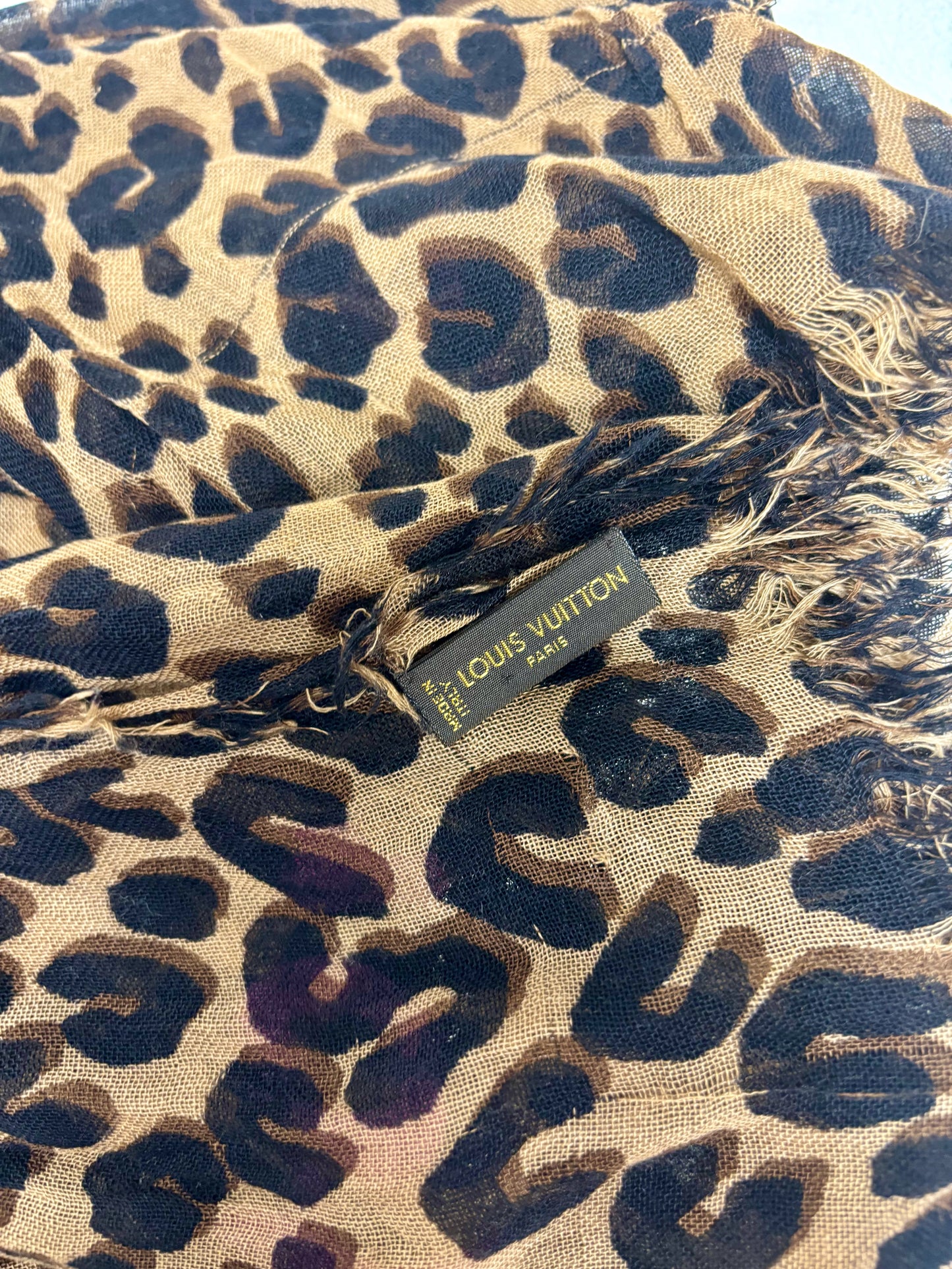 LOUIS VUITTON x Stephen Sprouse Foulard