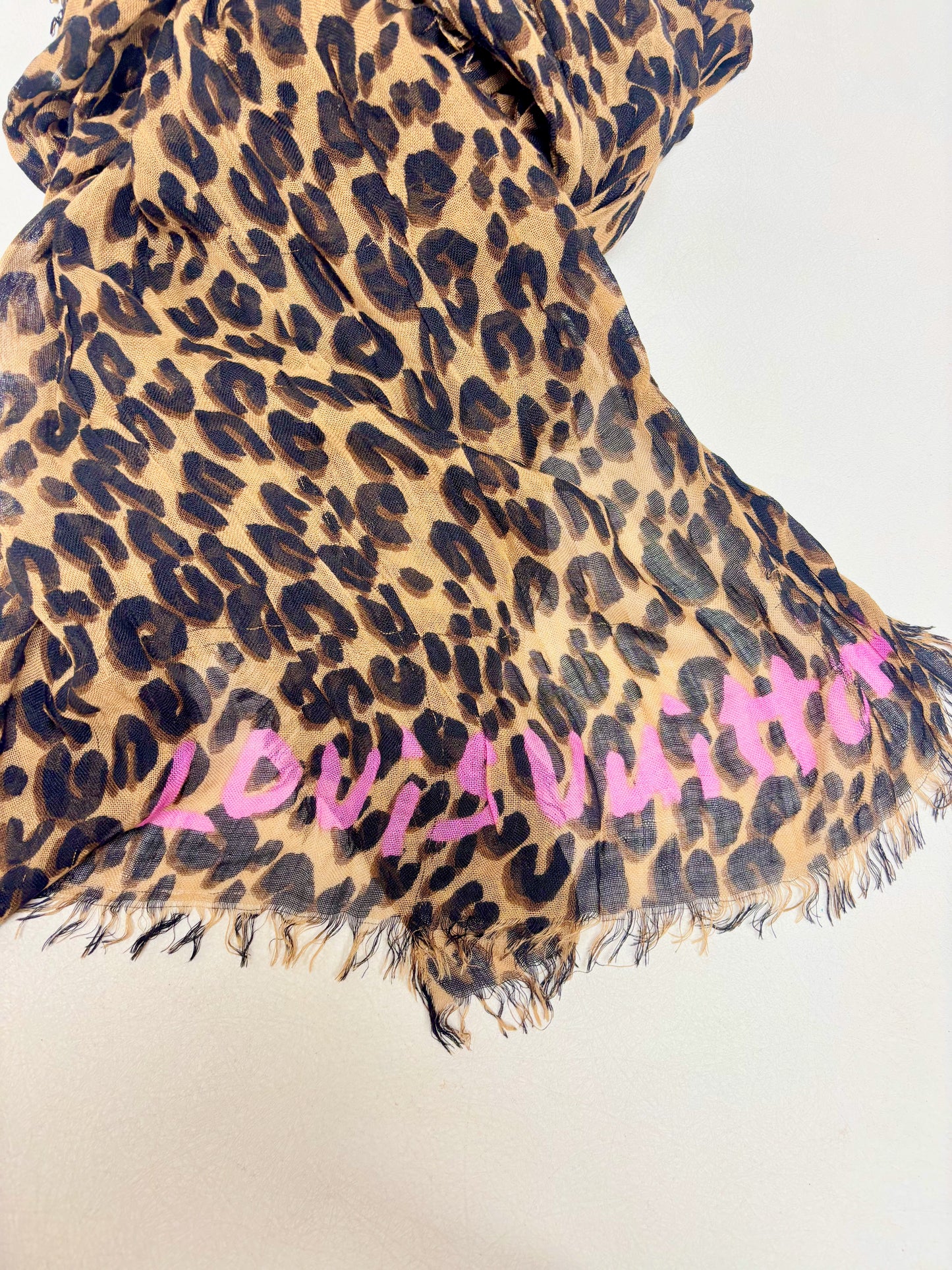 LOUIS VUITTON x Stephen Sprouse Foulard