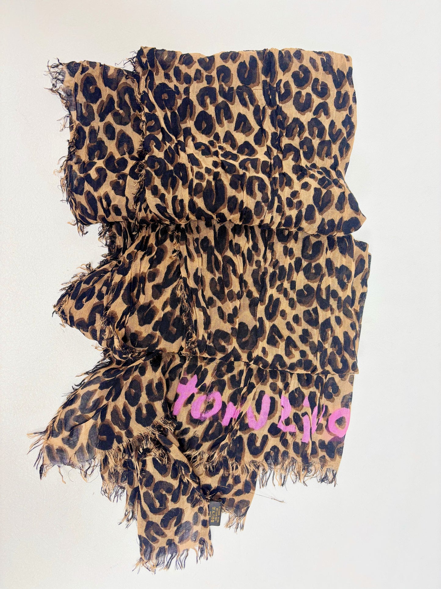 LOUIS VUITTON x Stephen Sprouse Foulard