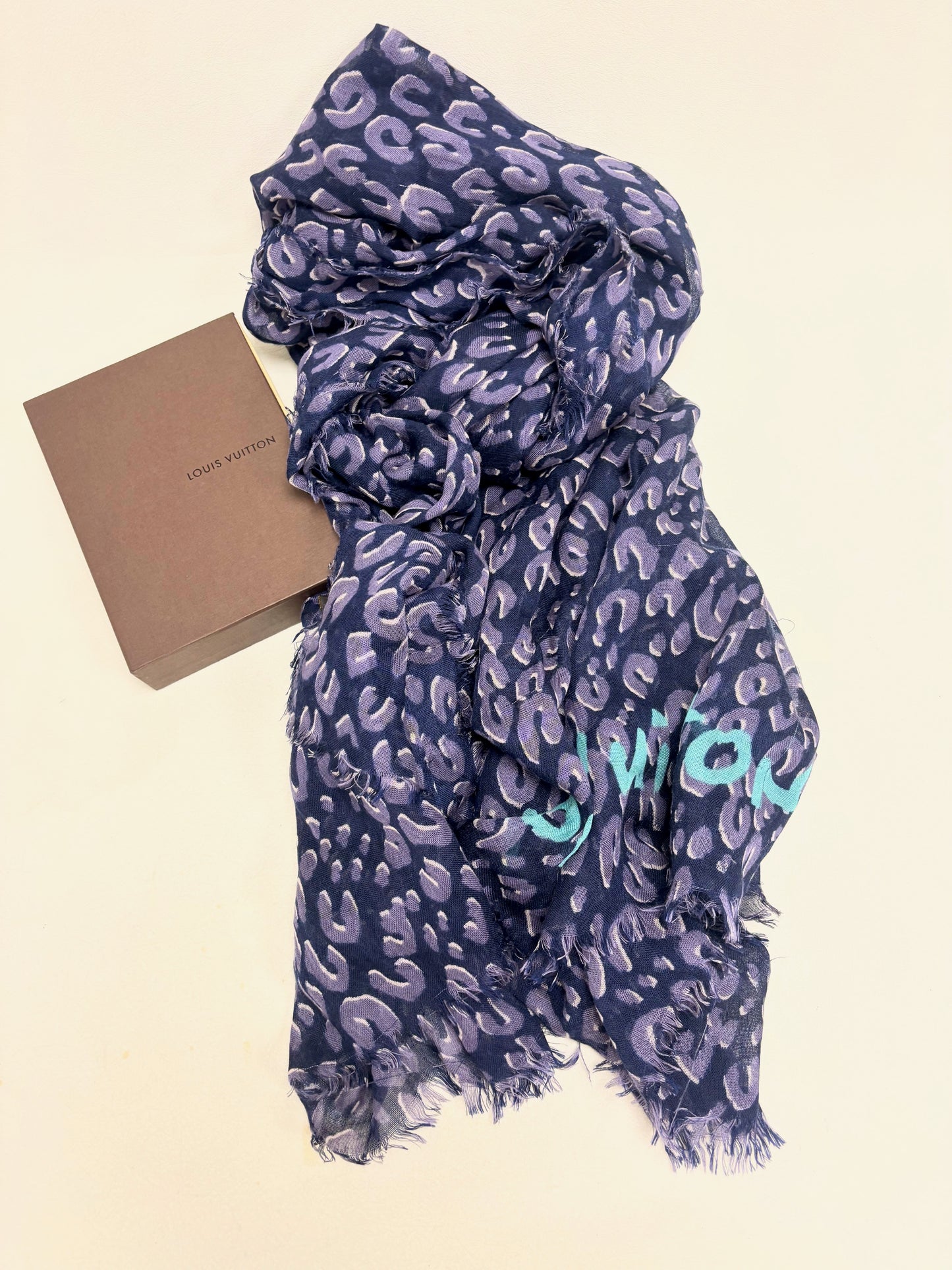LOUIS VUITTON x Stephen Sprouse Foulard