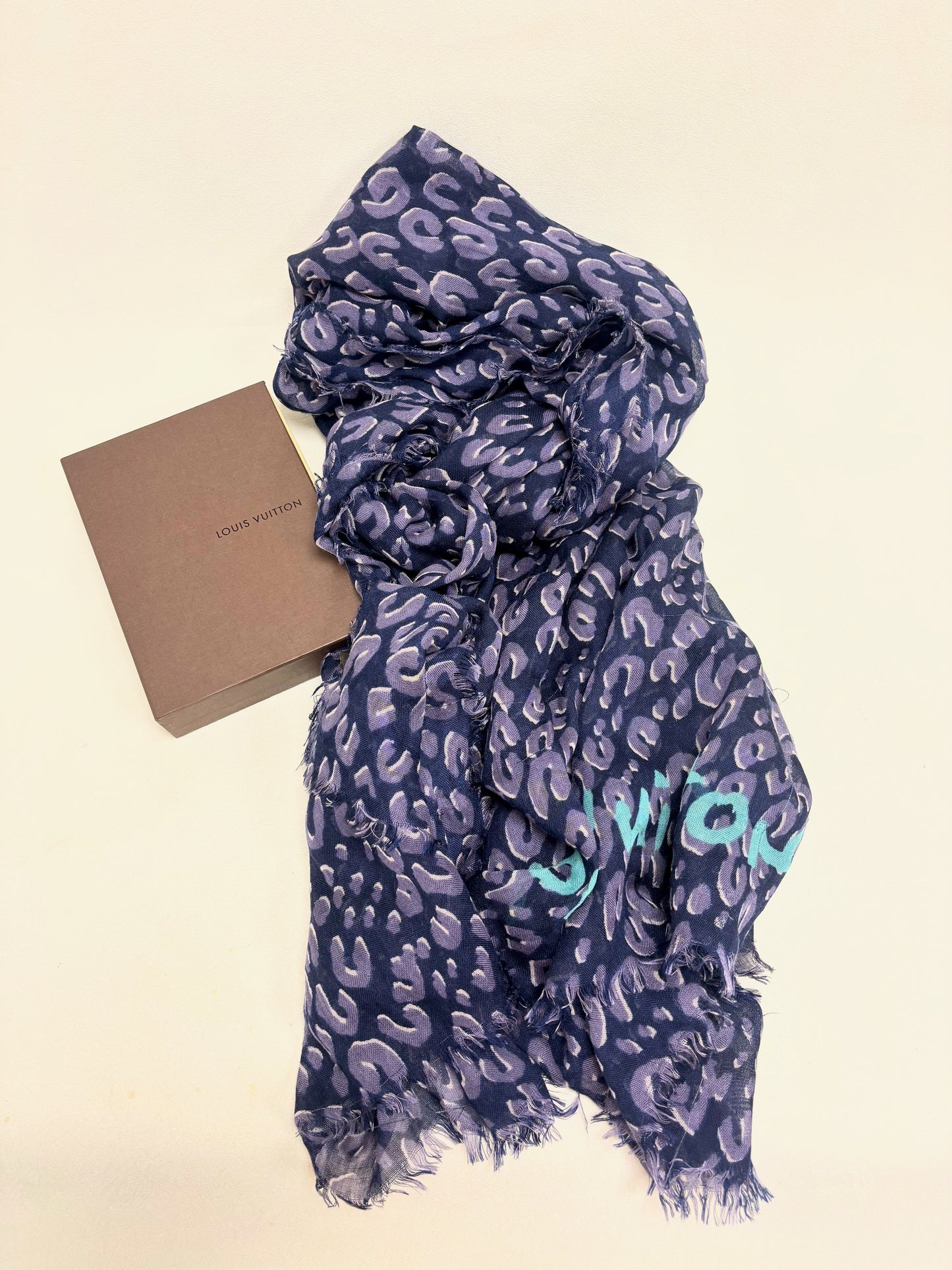 LOUIS VUITTON x Stephen Sprouse Foulard