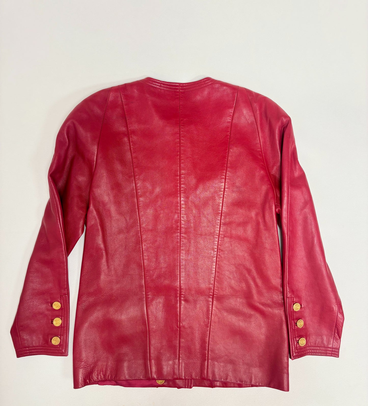 CHANEL Veste en cuir