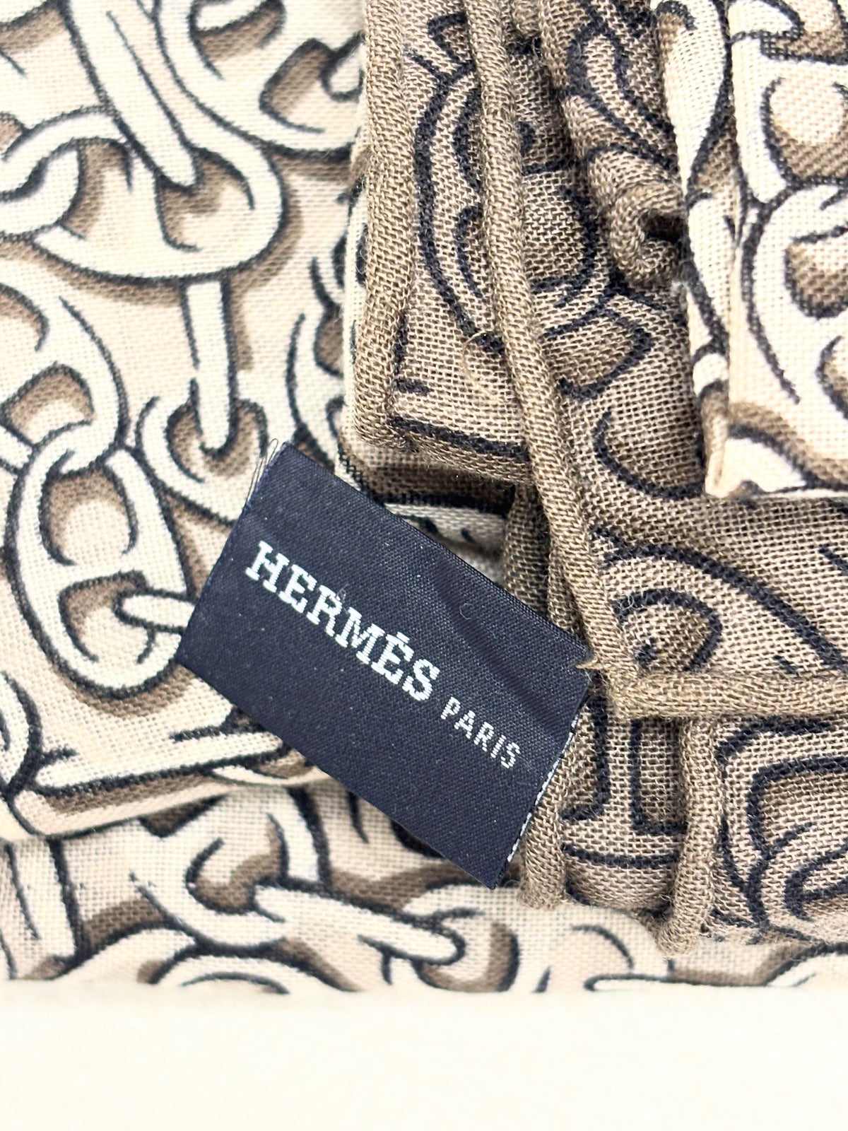 HERMÈS Châle Chaine d'ancre