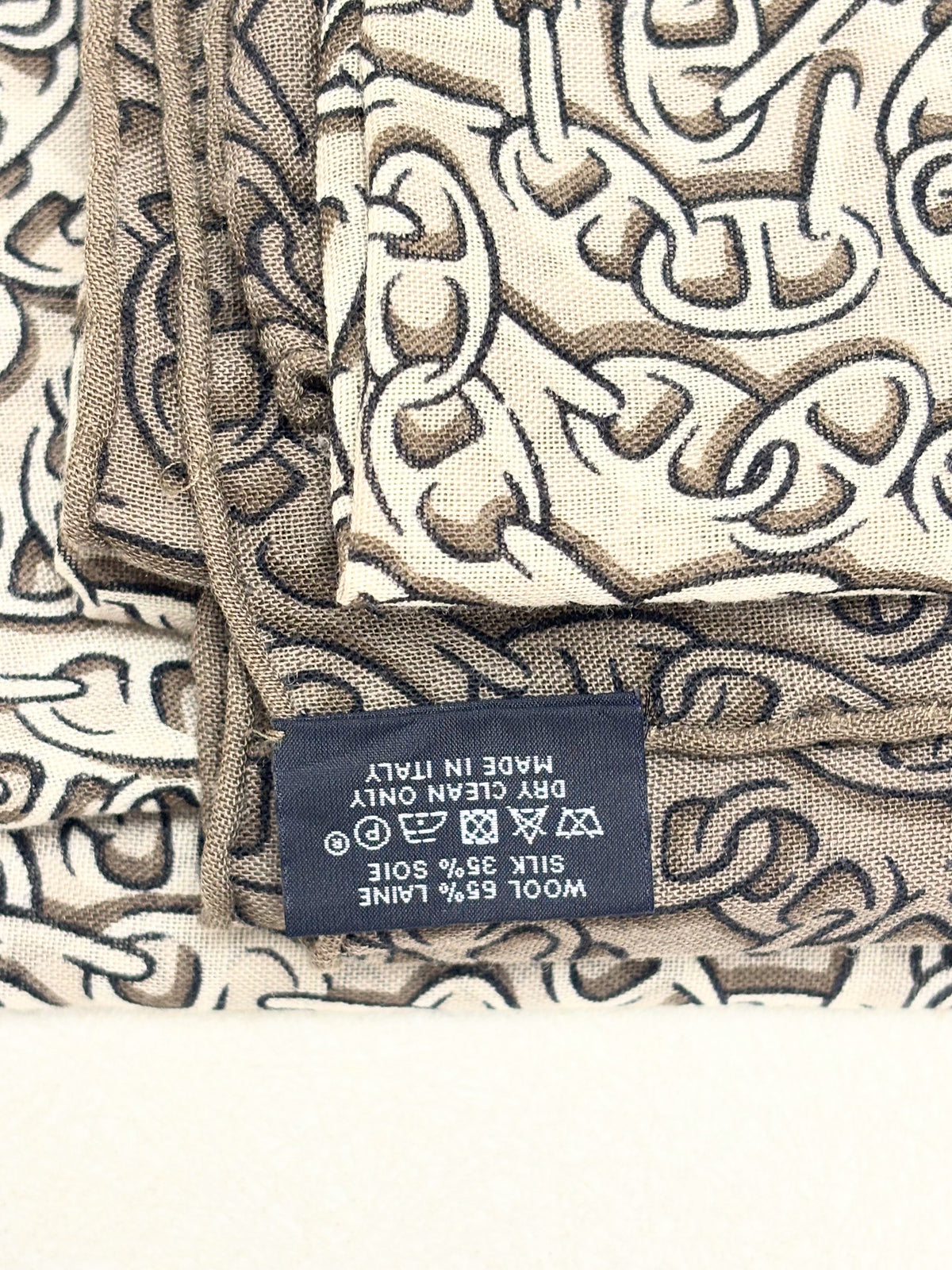 HERMÈS Châle Chaine d'ancre