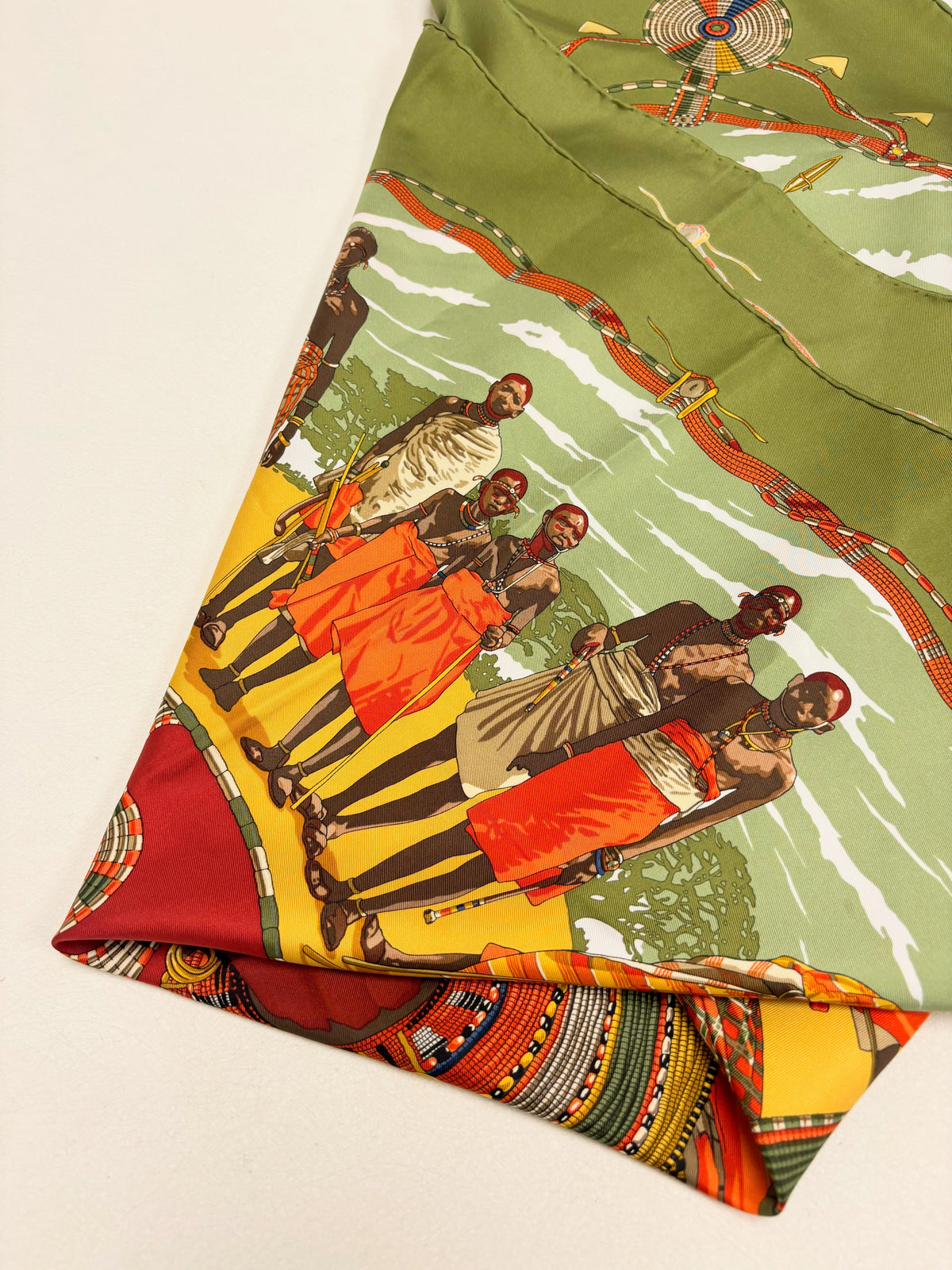 HERMÈS Carré Perles du Kenya