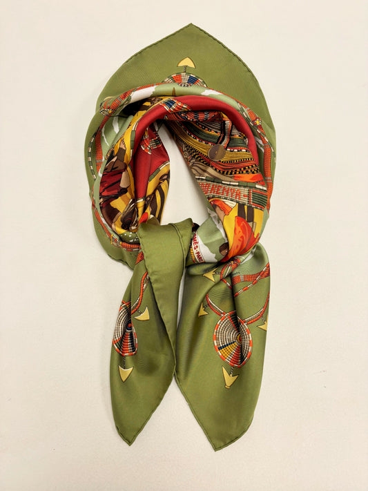 HERMÈS Carré Perles du Kenya