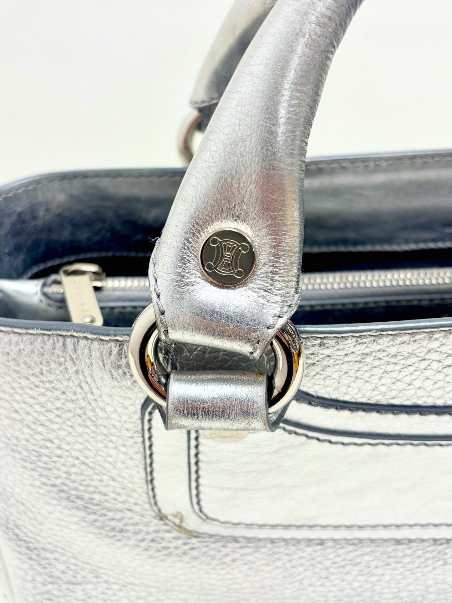 CÉLINE Sac Boogie Argent