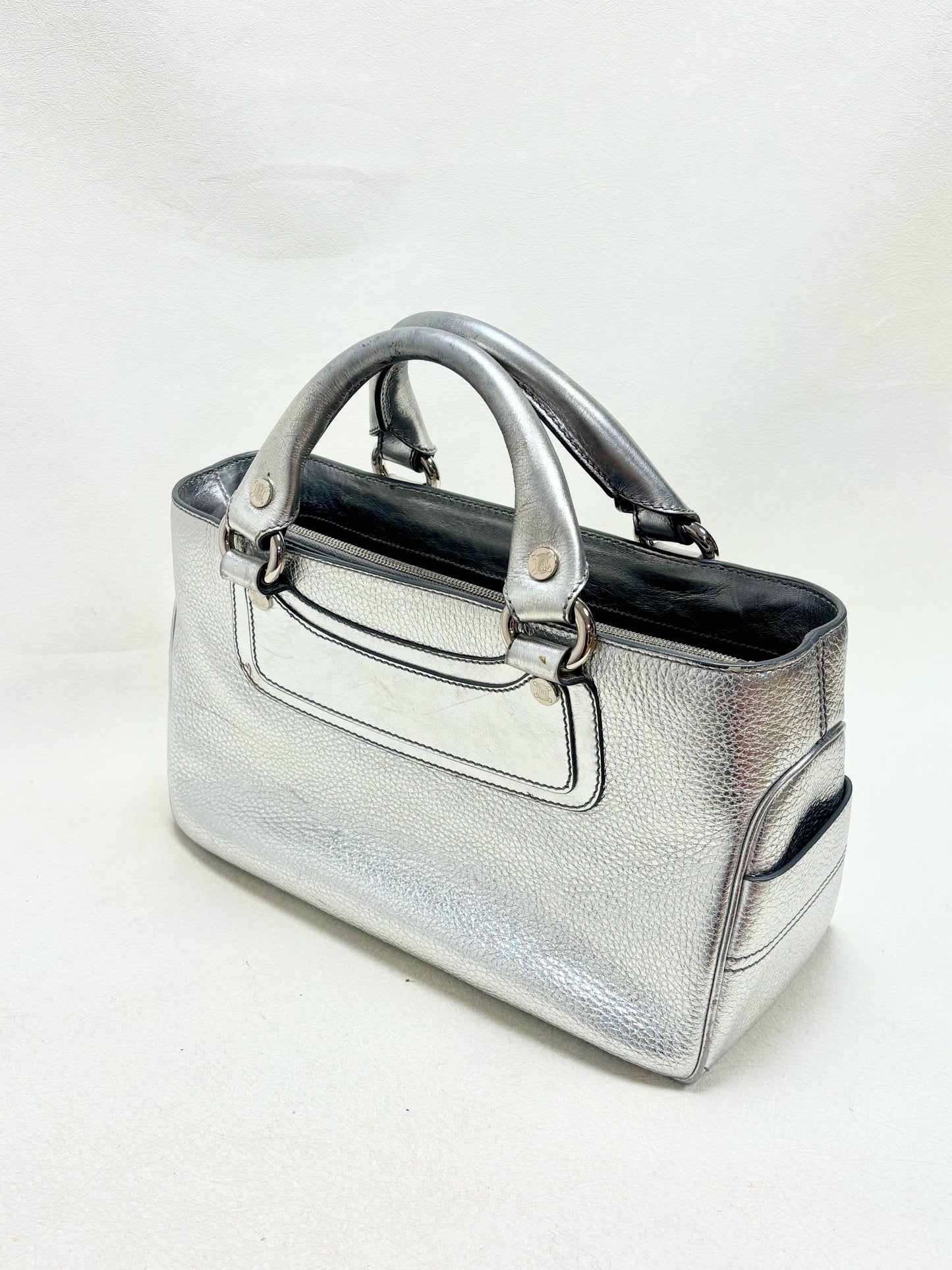 CÉLINE Sac Boogie Argent