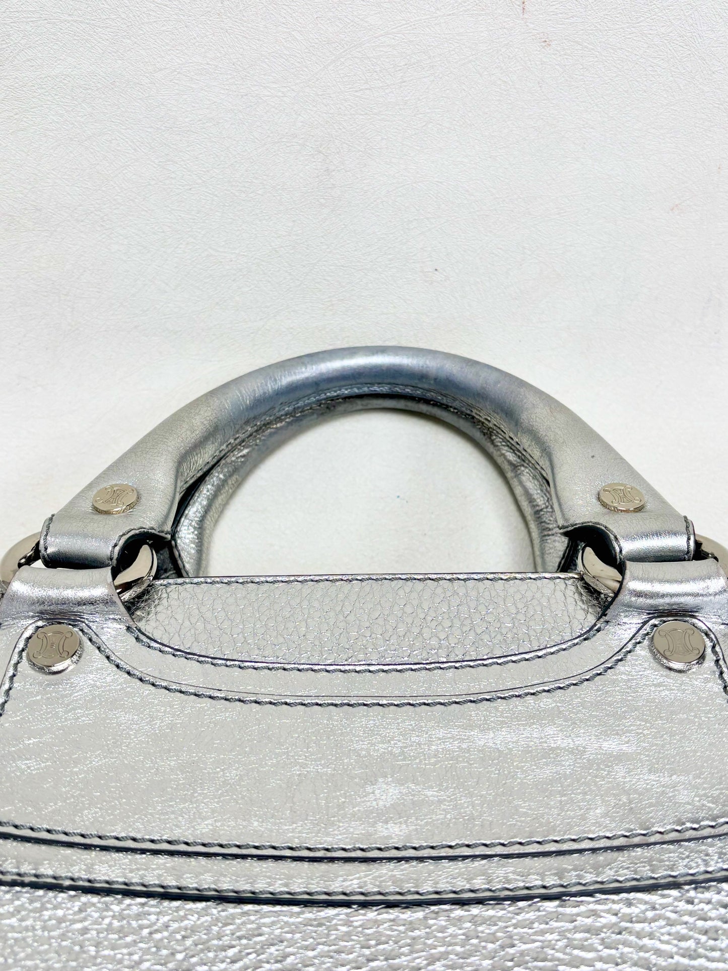 CÉLINE Sac Boogie Argent