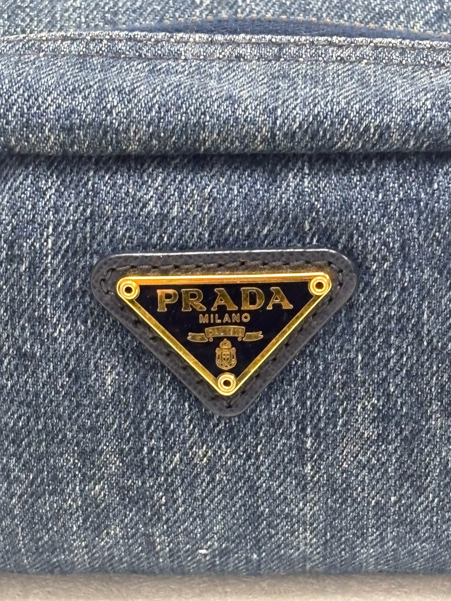 PRADA Trousse en Denim