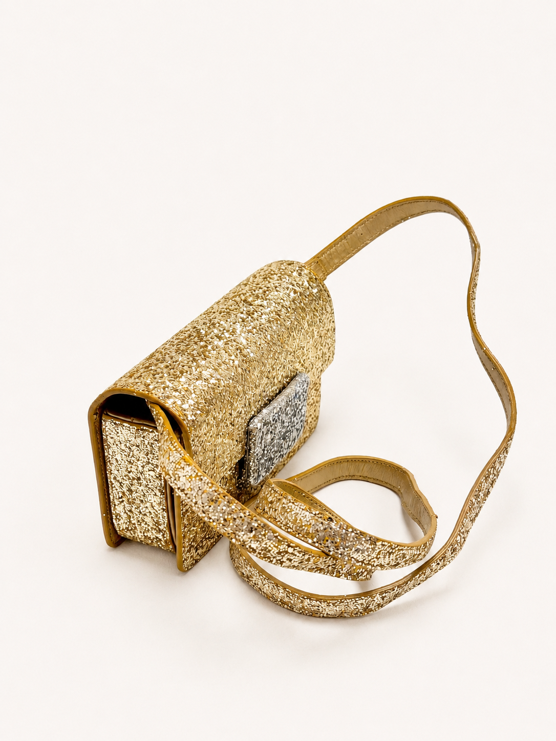SAINT LAURENT Sac Lulu Glitter