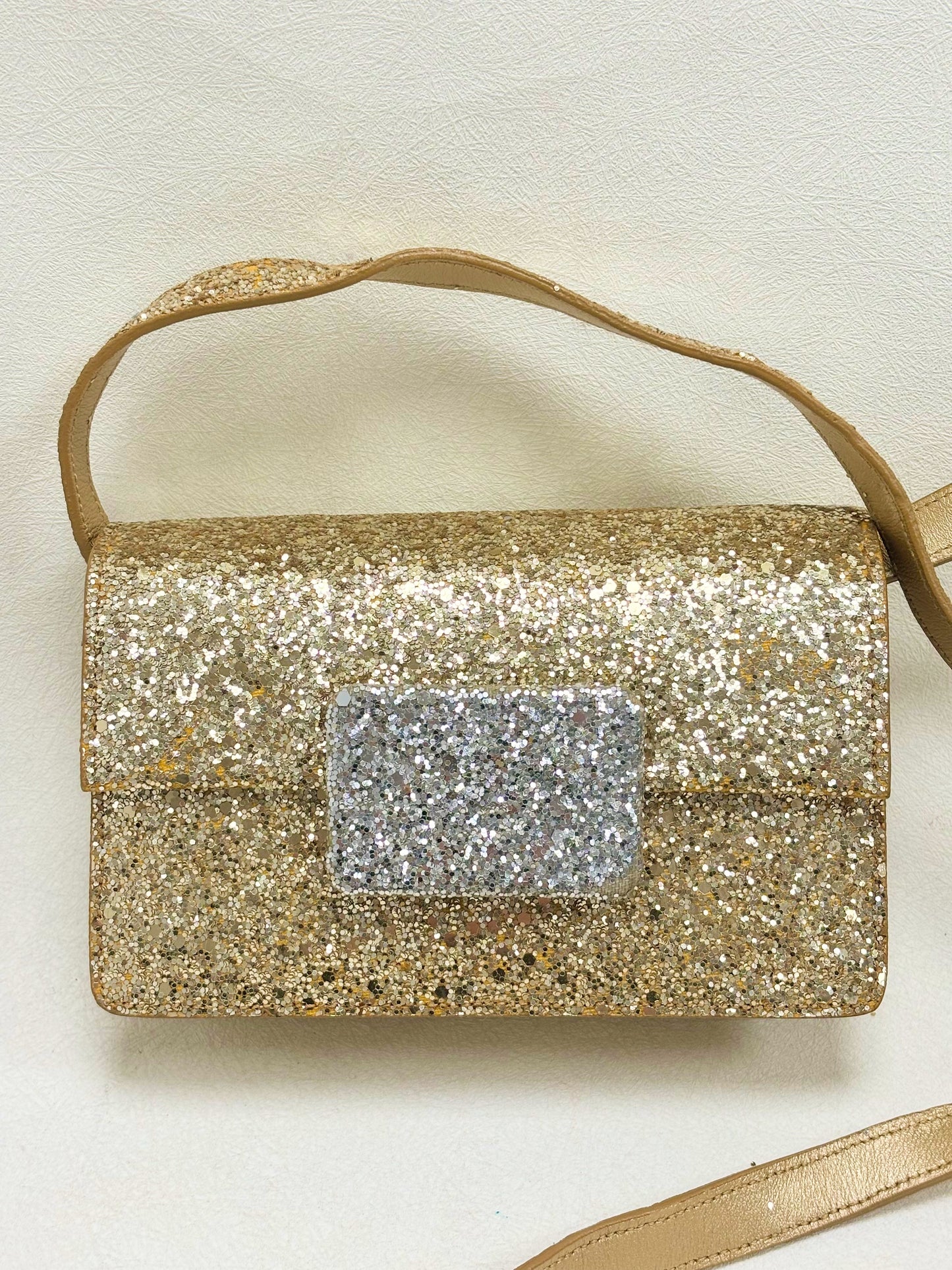 SAINT LAURENT Sac Lulu Glitter
