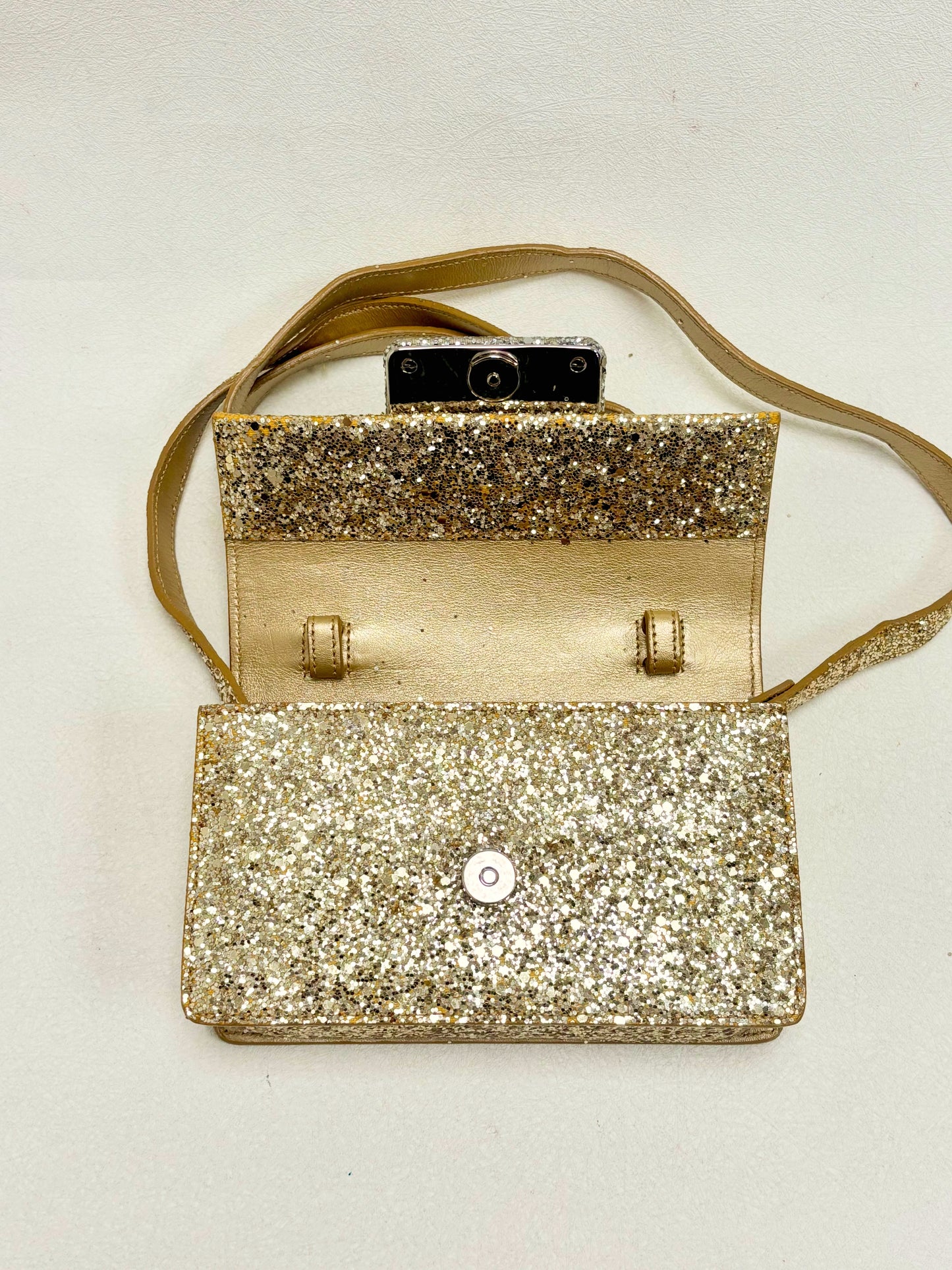 SAINT LAURENT Sac Lulu Glitter