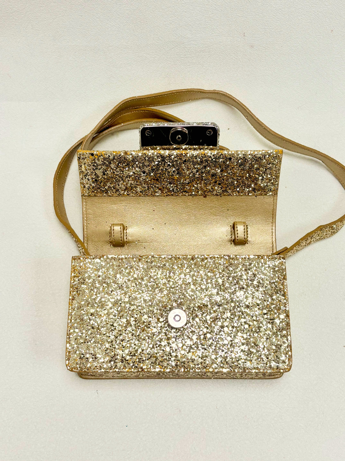 SAINT LAURENT Sac Lulu Glitter