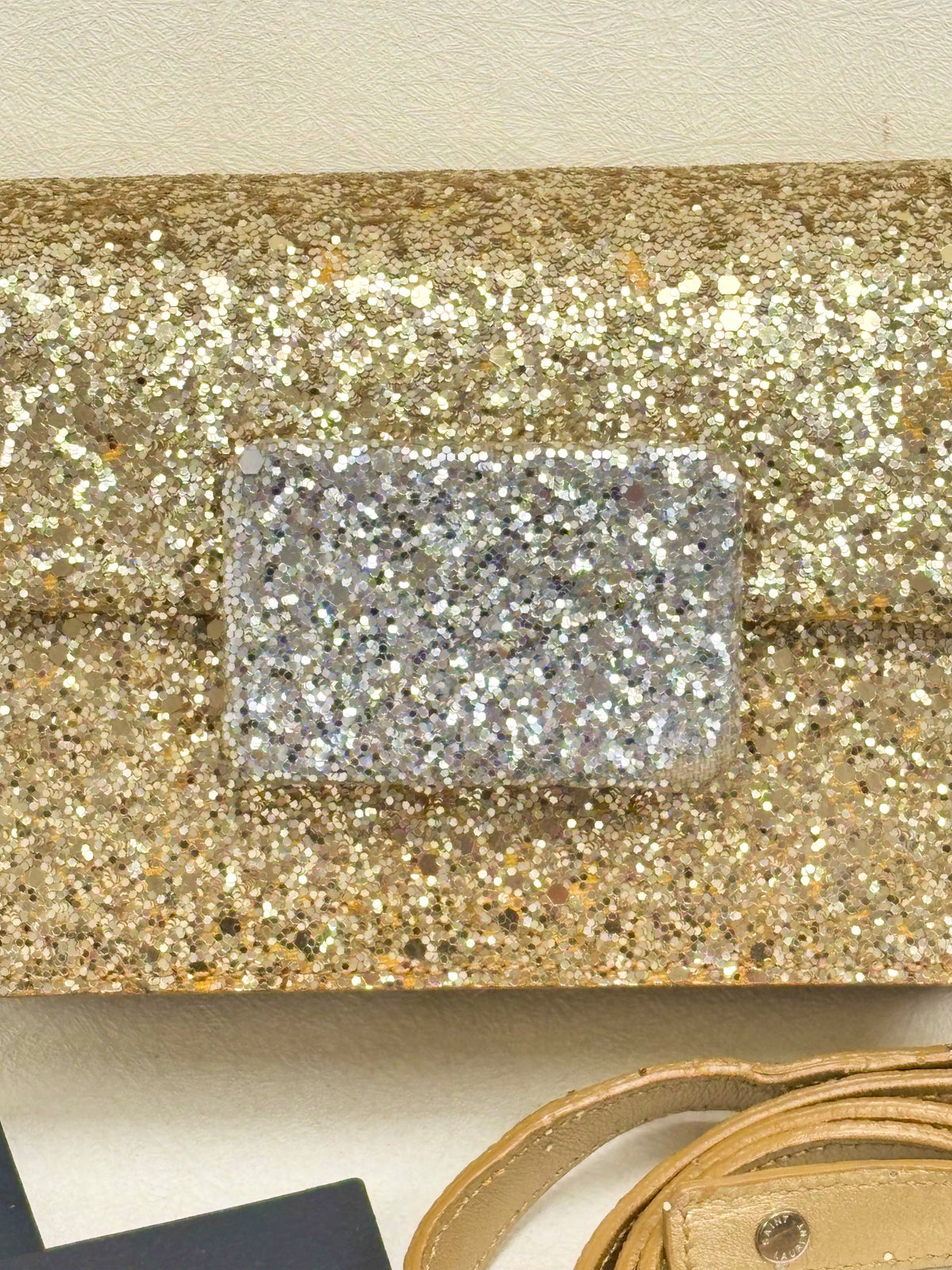 SAINT LAURENT Sac Lulu Glitter