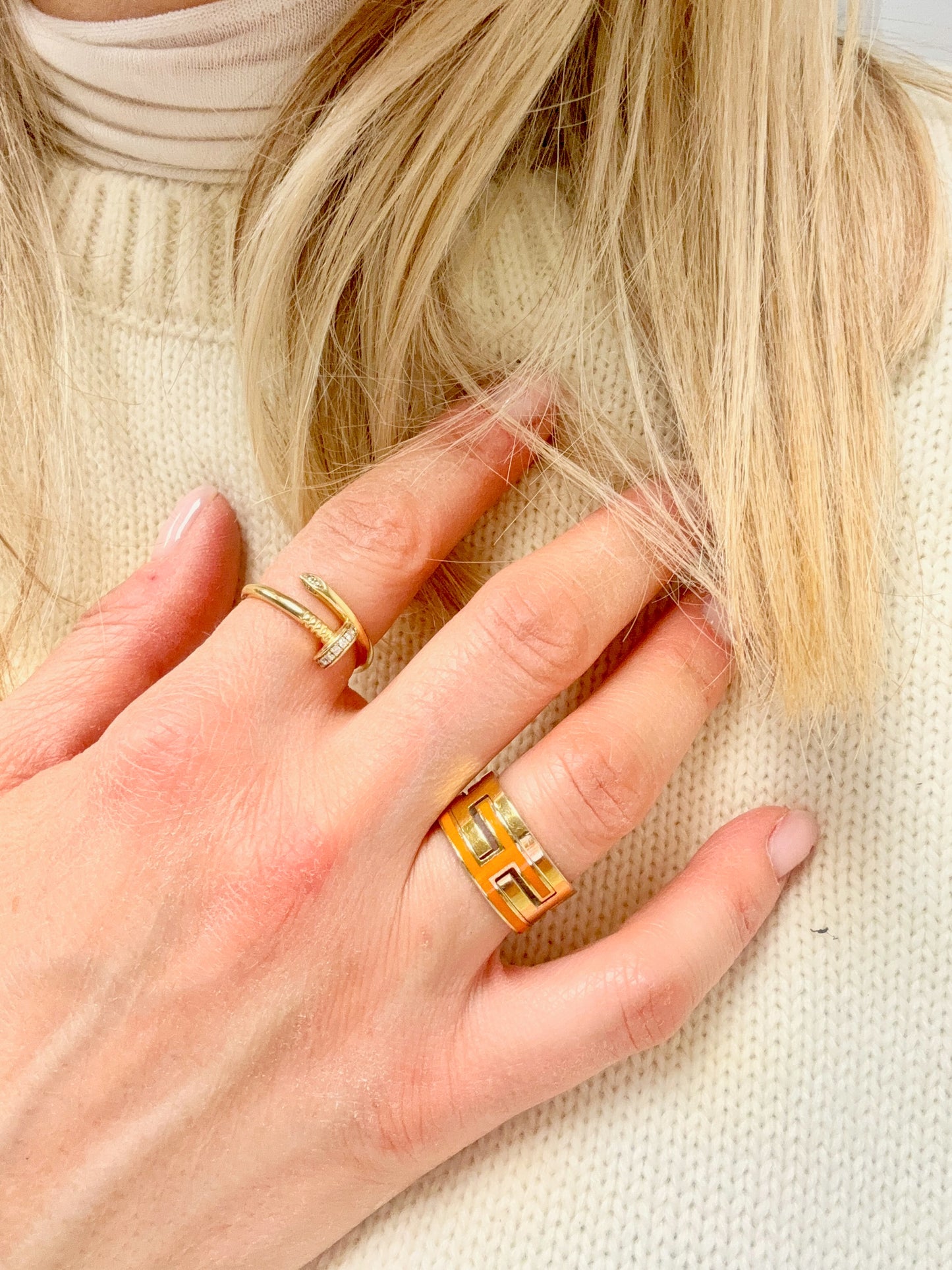 HERMÈS Bague Move