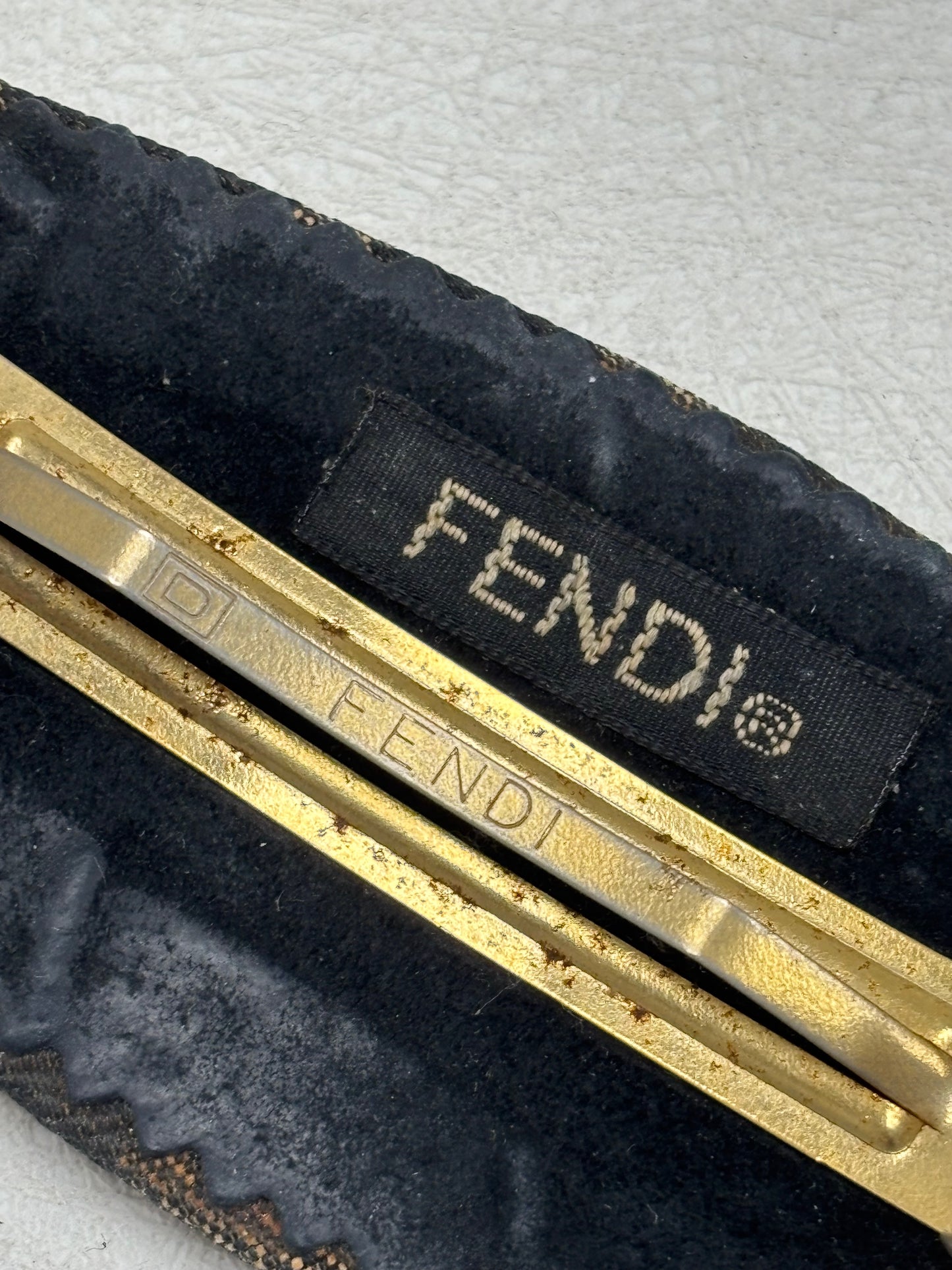 FENDI Barrette Zucca