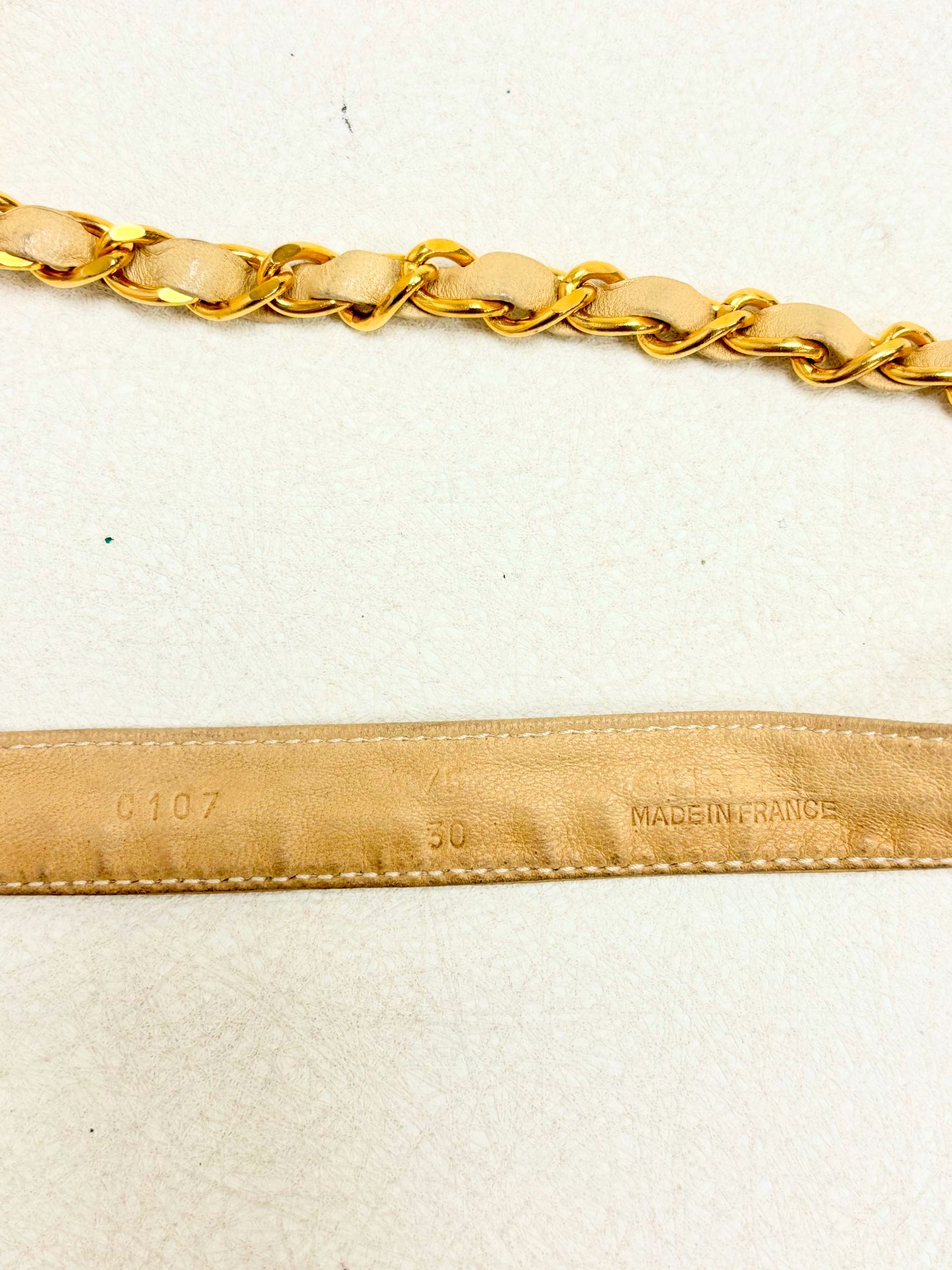 CHANEL Ceinture Chaîne