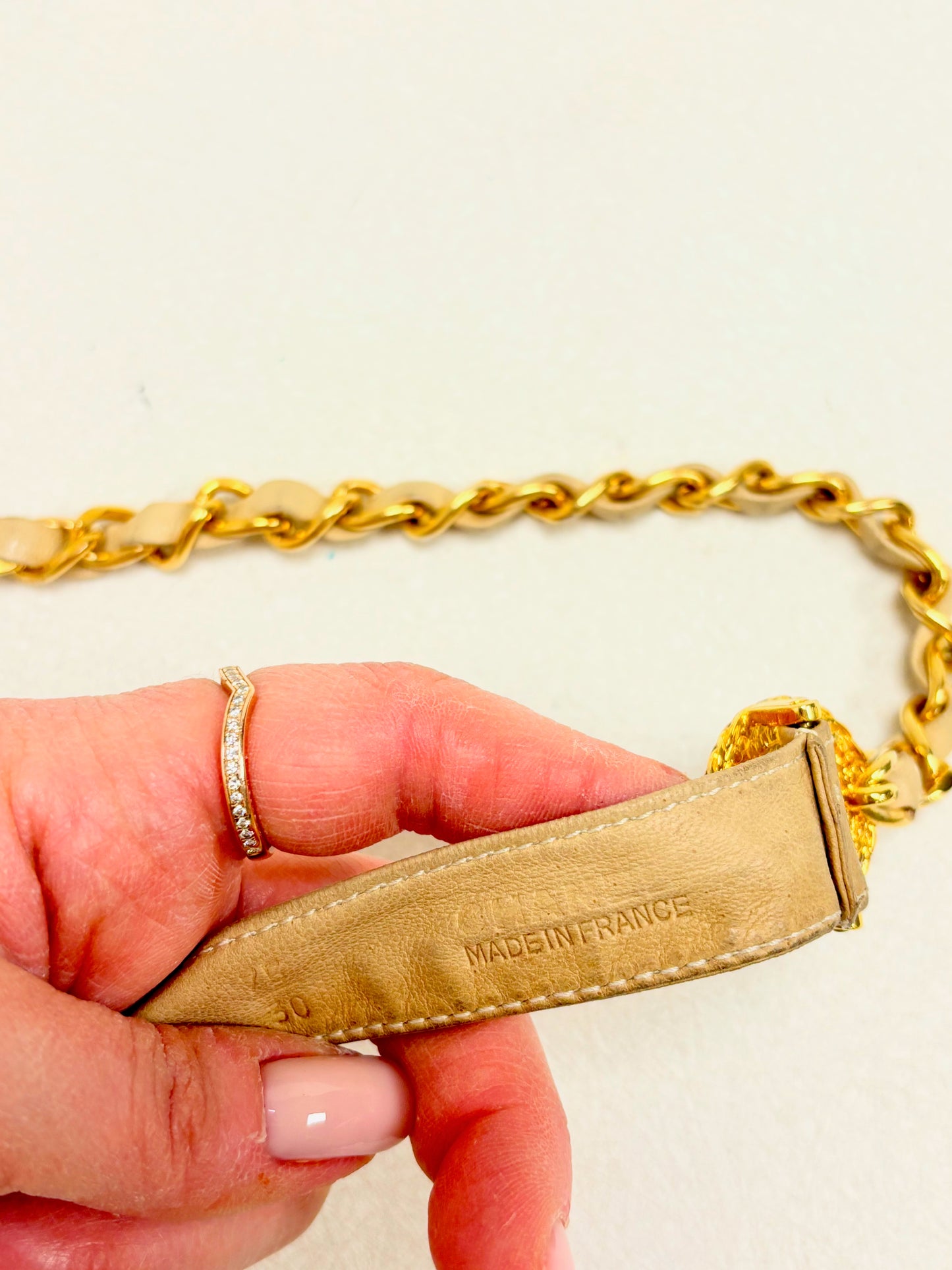 CHANEL Ceinture Chaîne