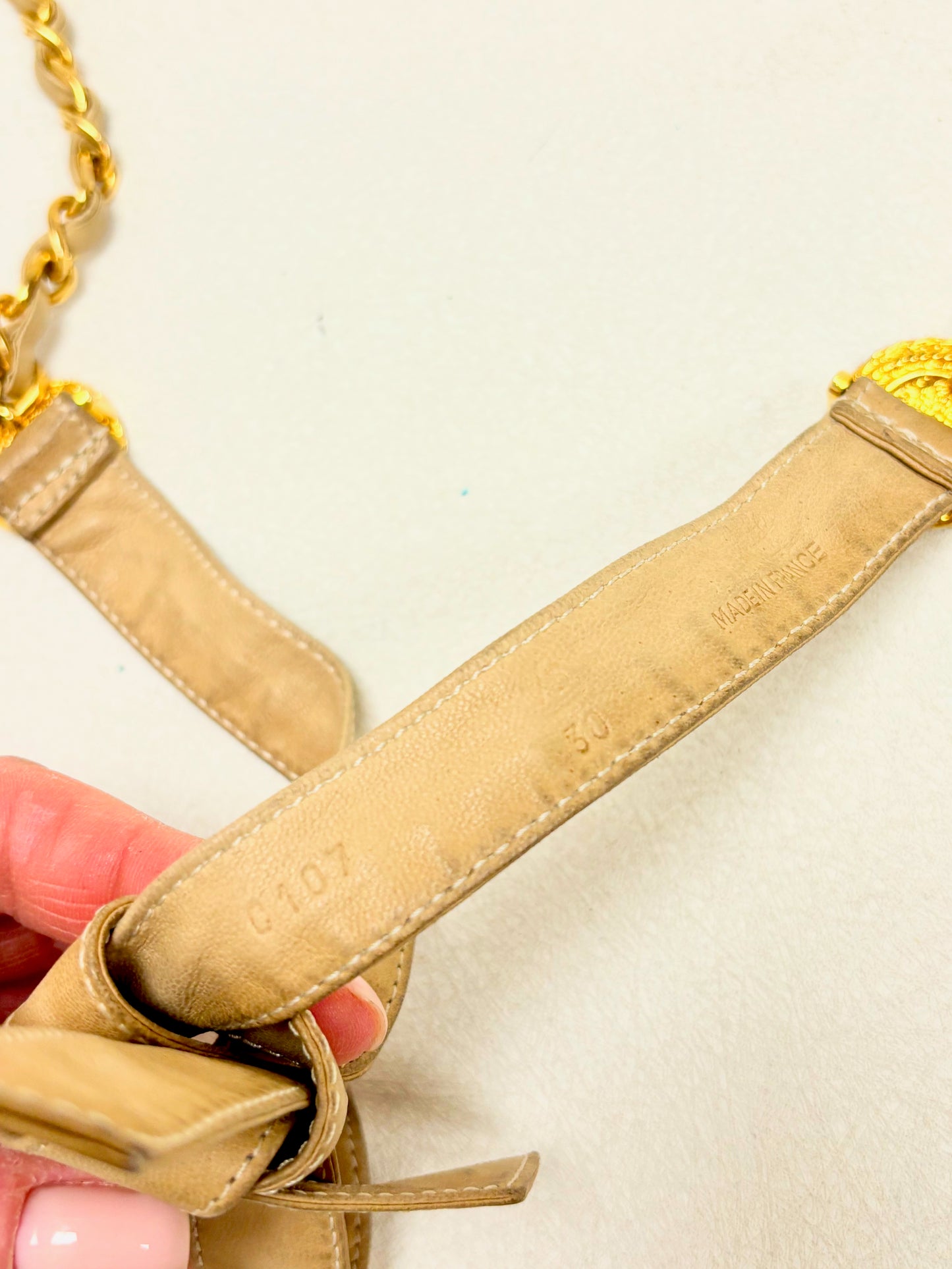 CHANEL Ceinture Chaîne