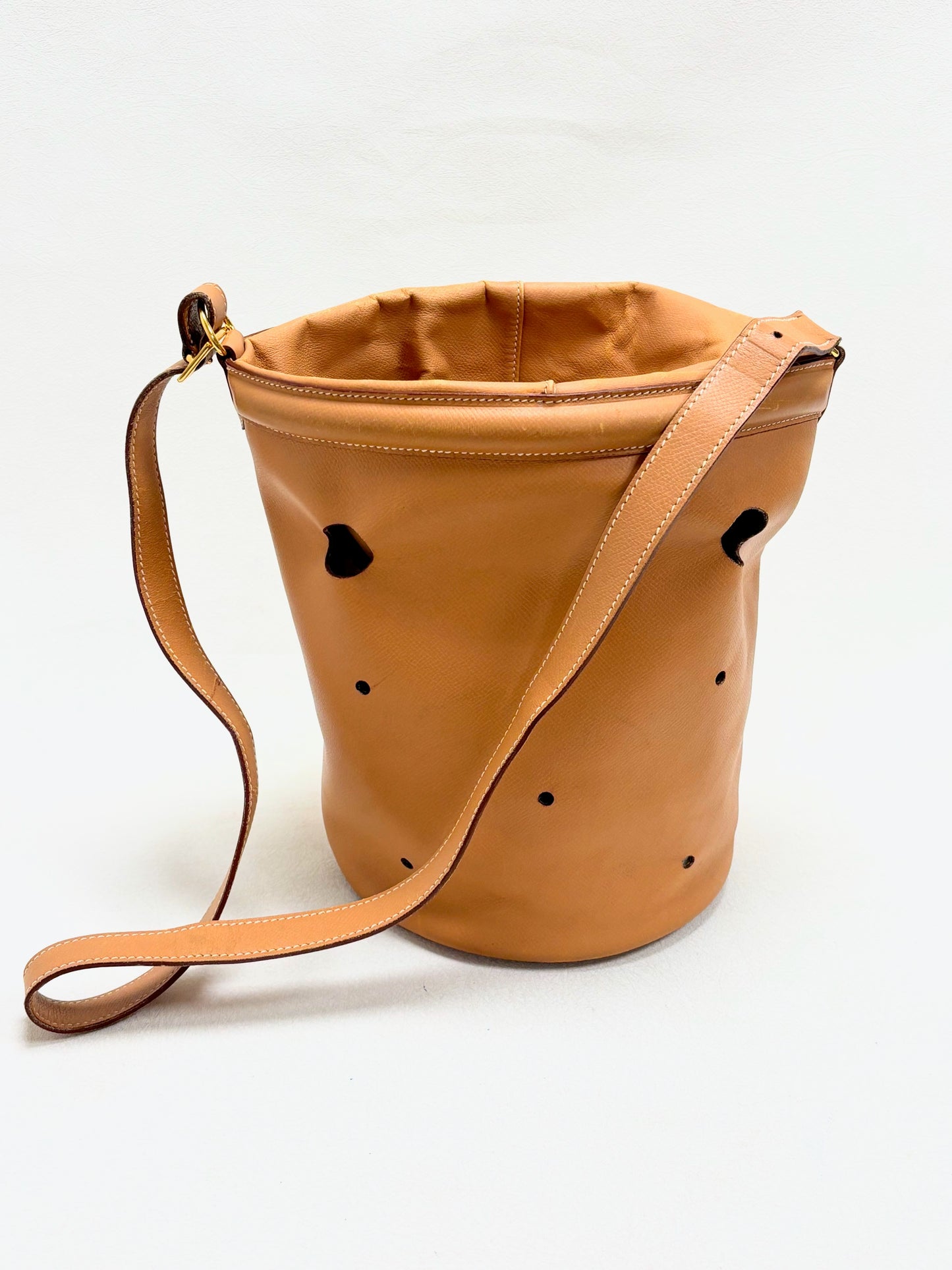 Borsa a secchiello HERMES Barenia