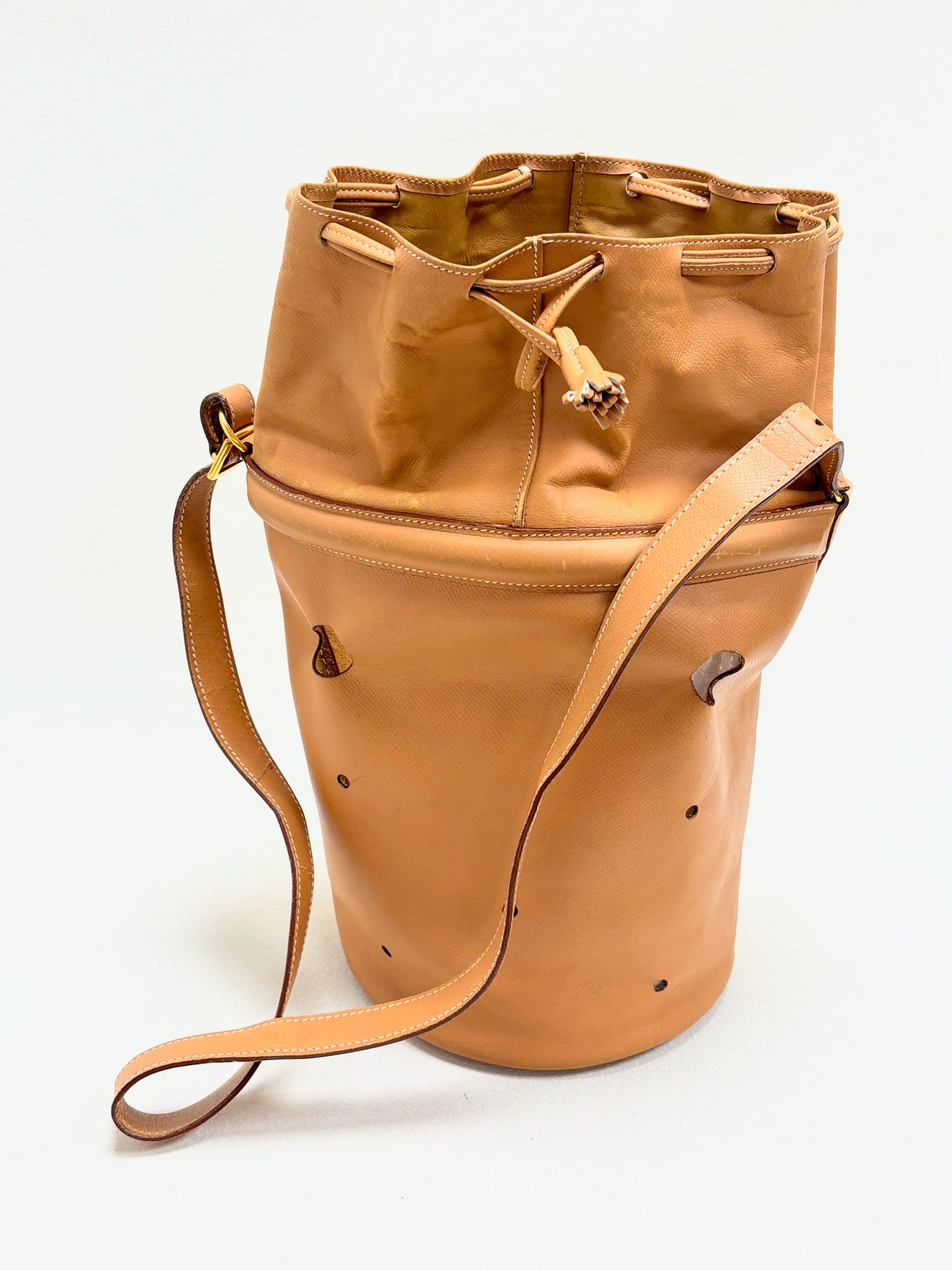 Borsa a secchiello HERMES Barenia