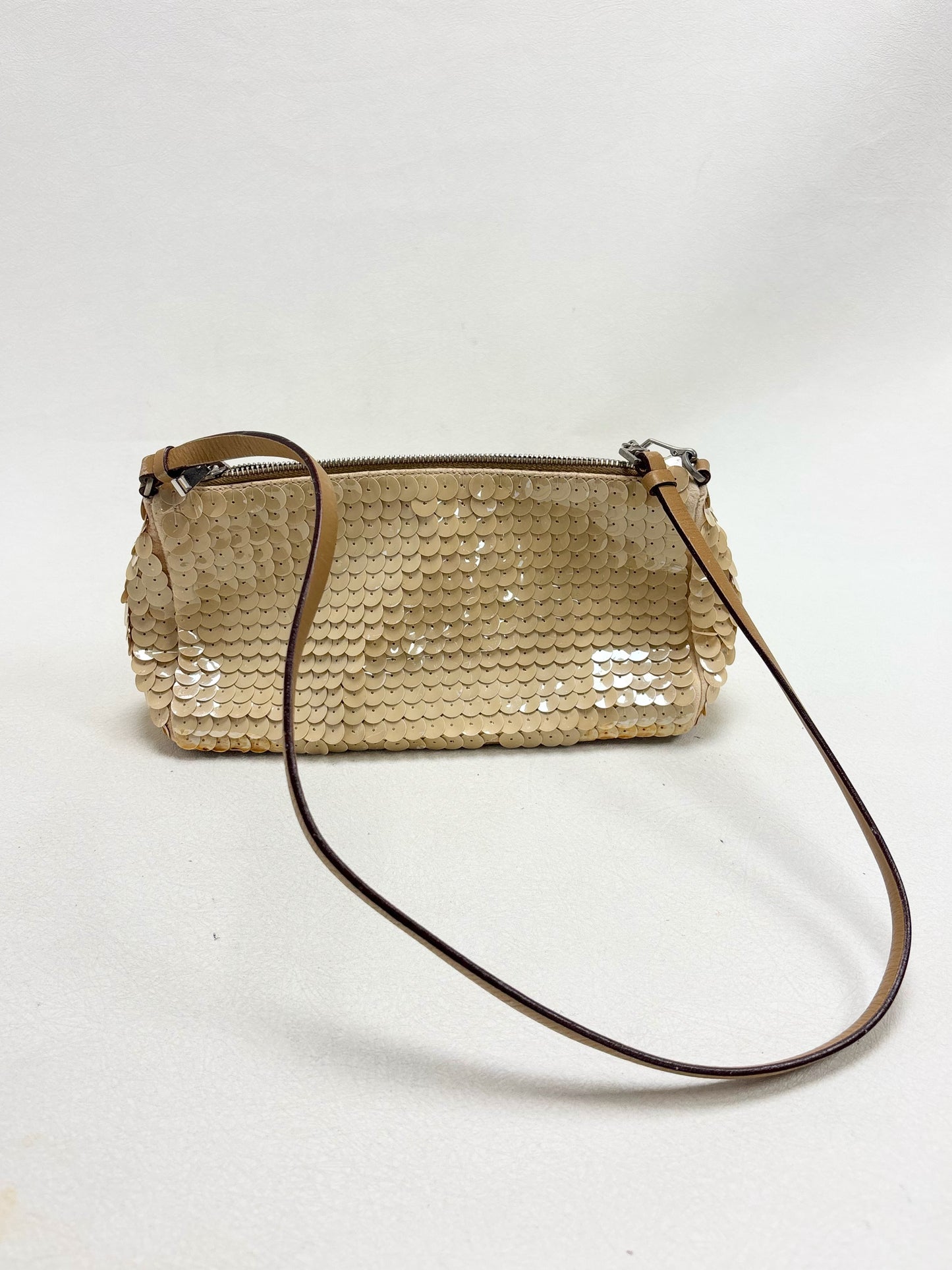 PRADA Sac Baguette Sequins