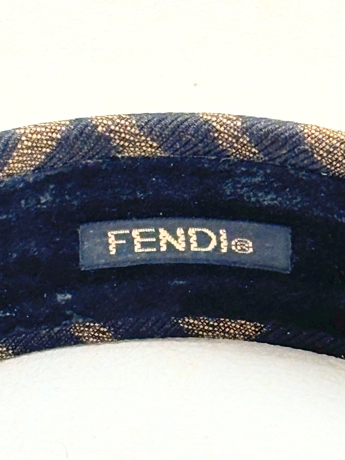FENDI Serre-tête Zucca