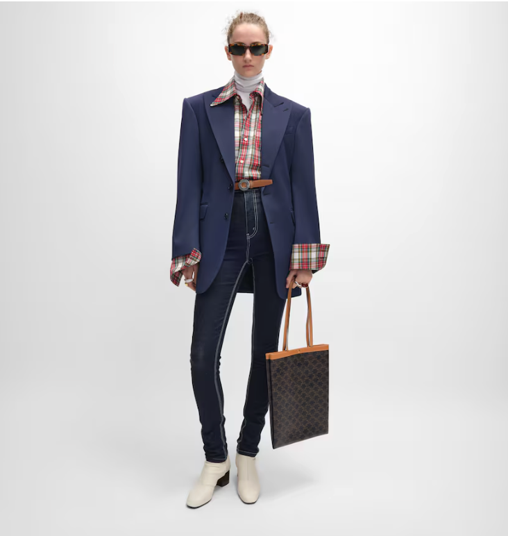 CELINE Sac Flat Shopper Triomphe