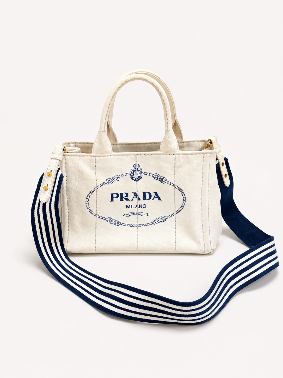 PRADA Sac Canapa denim