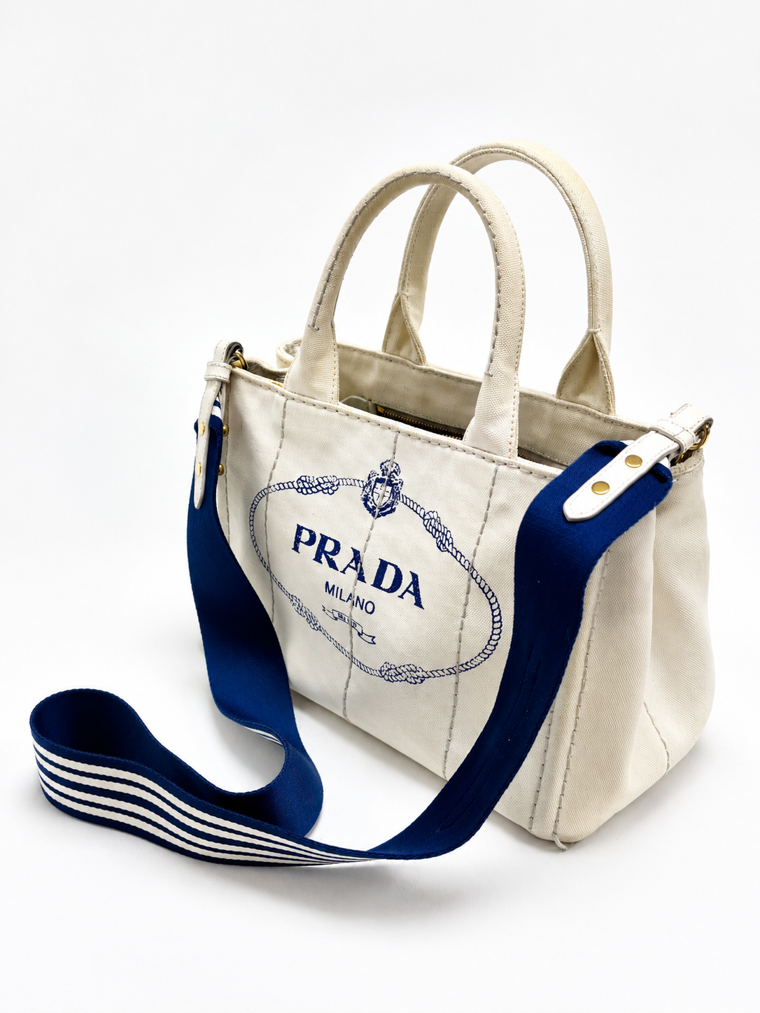 PRADA Sac Canapa denim