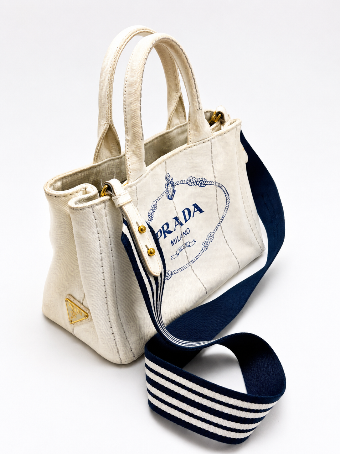 PRADA Sac Canapa denim