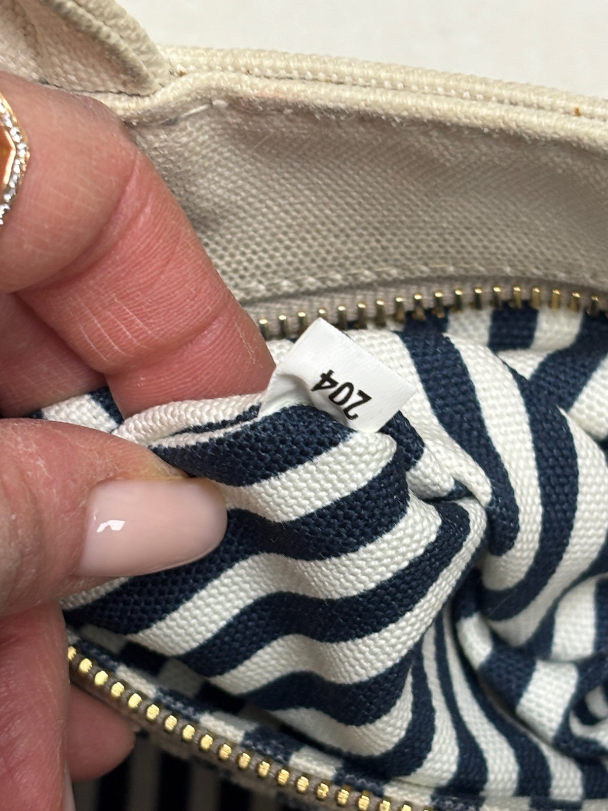 PRADA Sac Canapa denim