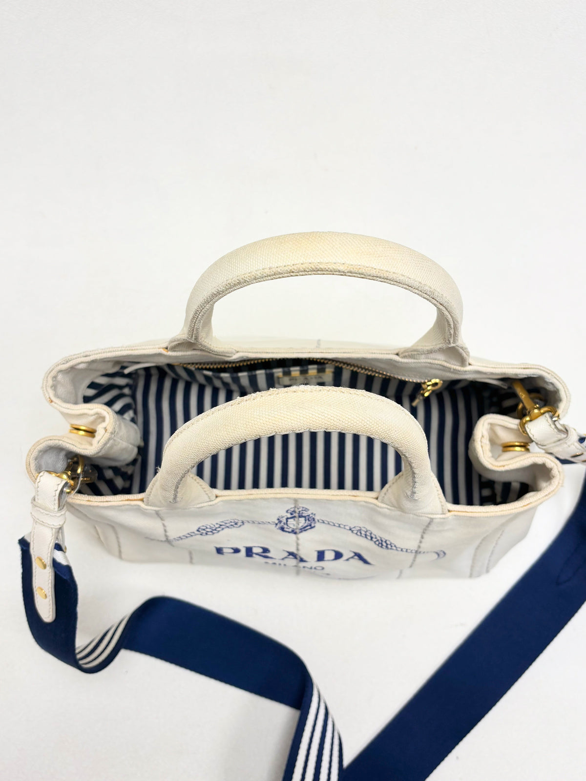 PRADA Sac Canapa denim